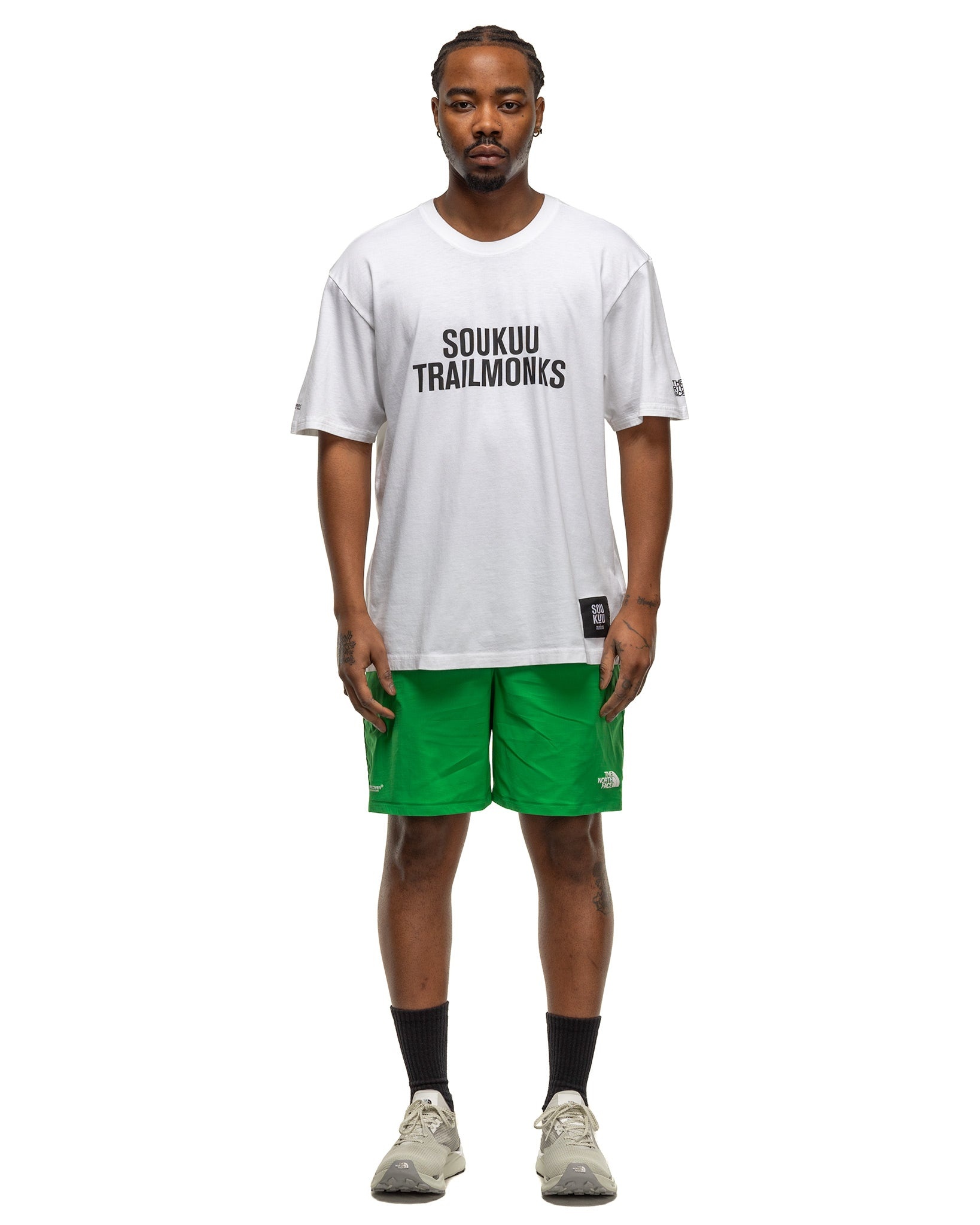 x Undercover SOUKUU Hike Technical Graphic Tee Bright White - 2