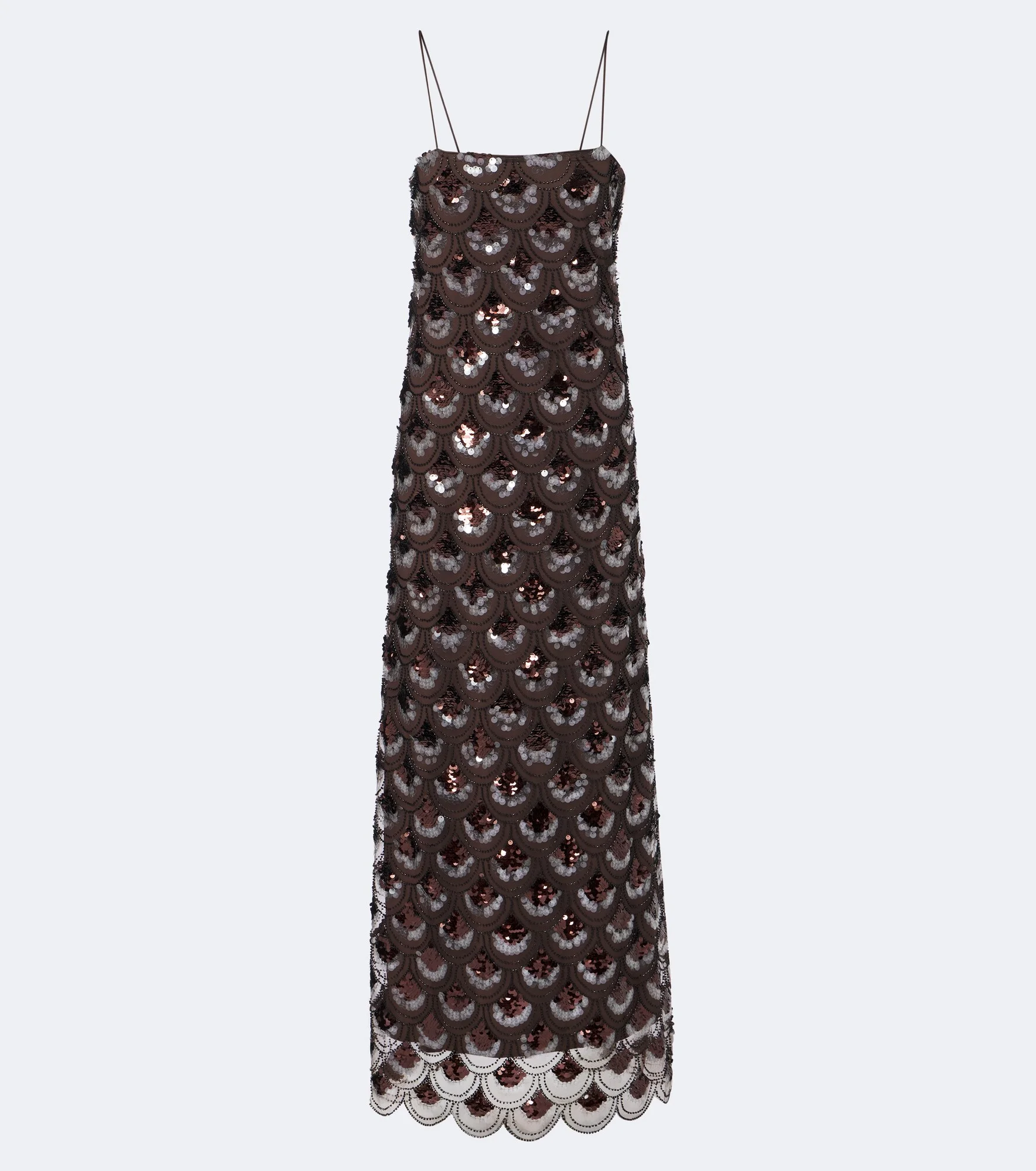 Beaded sequined gowns - 1