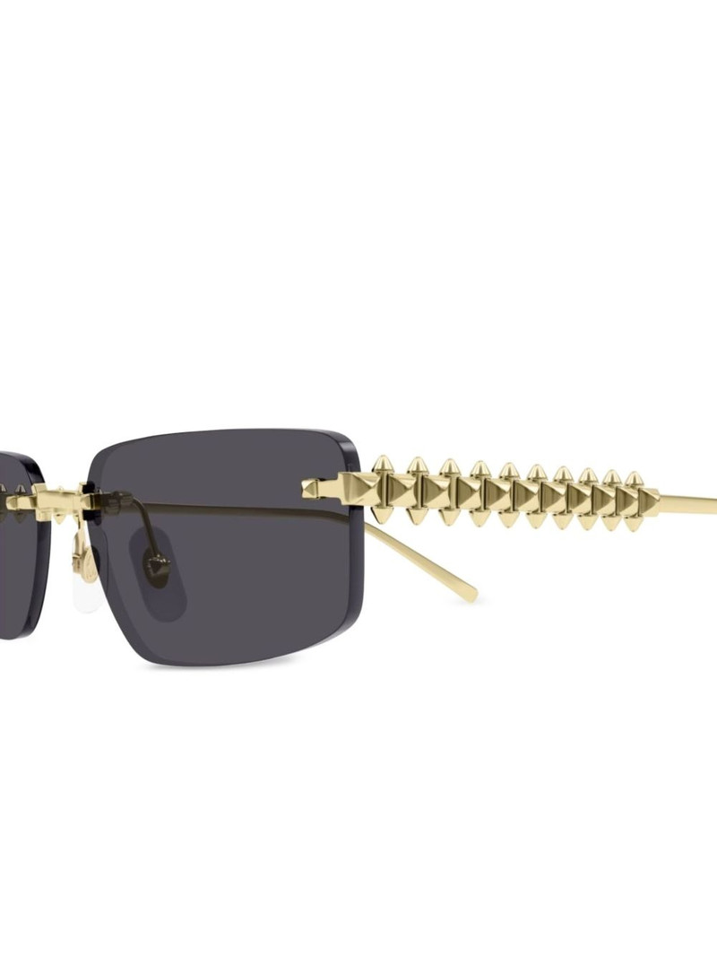 geometric-frame sunglasses 3