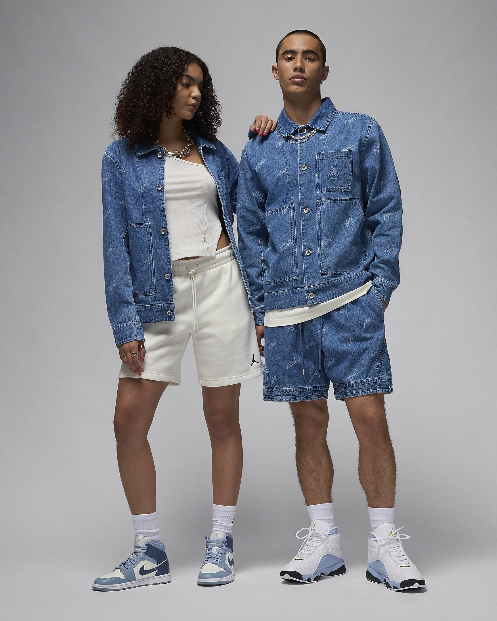 JORDAN BRAND 24SS フライト ヘリテージ デニムジャケット L ジョーダンブランド JORDAN BRAND 24SS Flight Heritage Denim