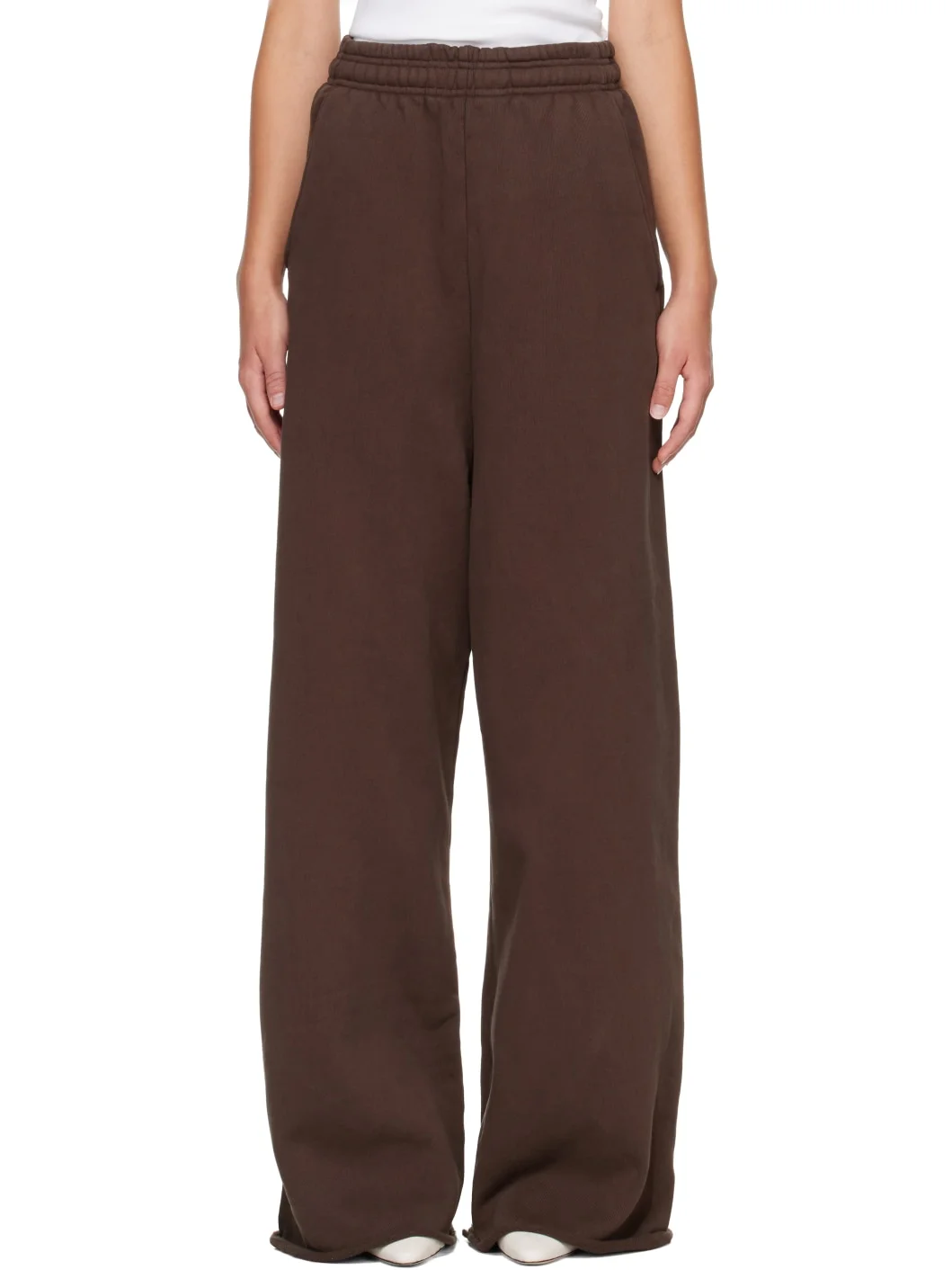 Brown Full Sweatpants - 1