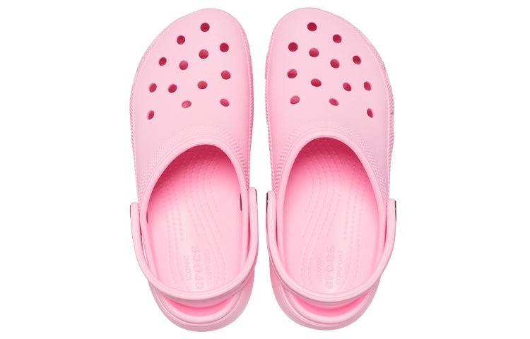 (WMNS) Crocs Classic Platform Clog 'Flamingo' 206750-6S0 - 5