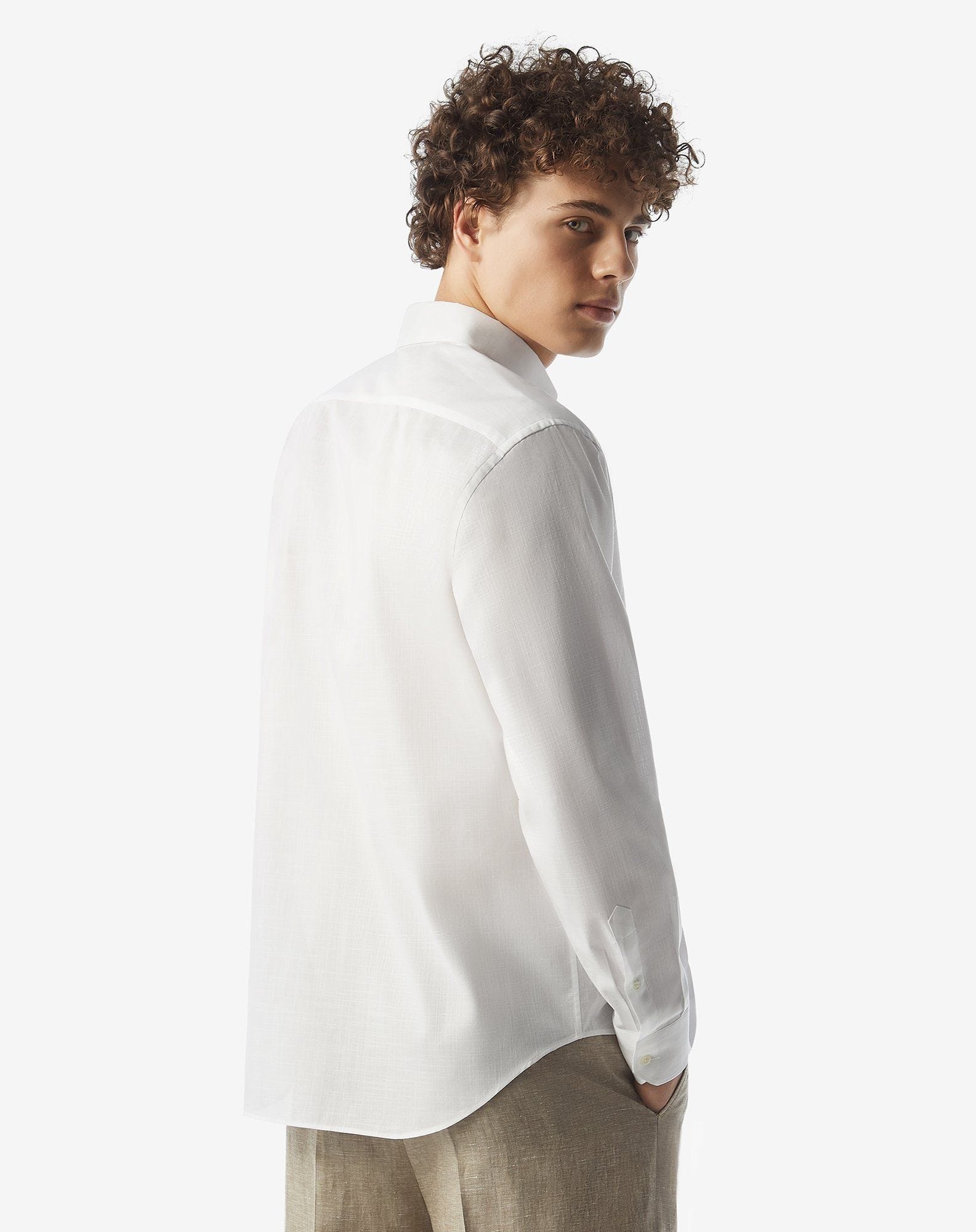 White pure cotton shirt - 3