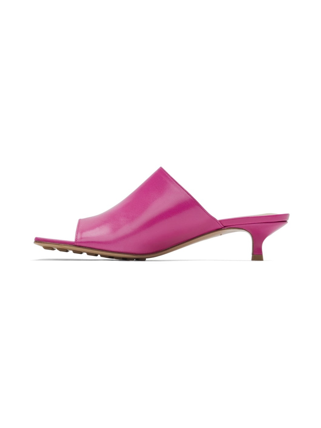 Pink Stretch Mules - 3