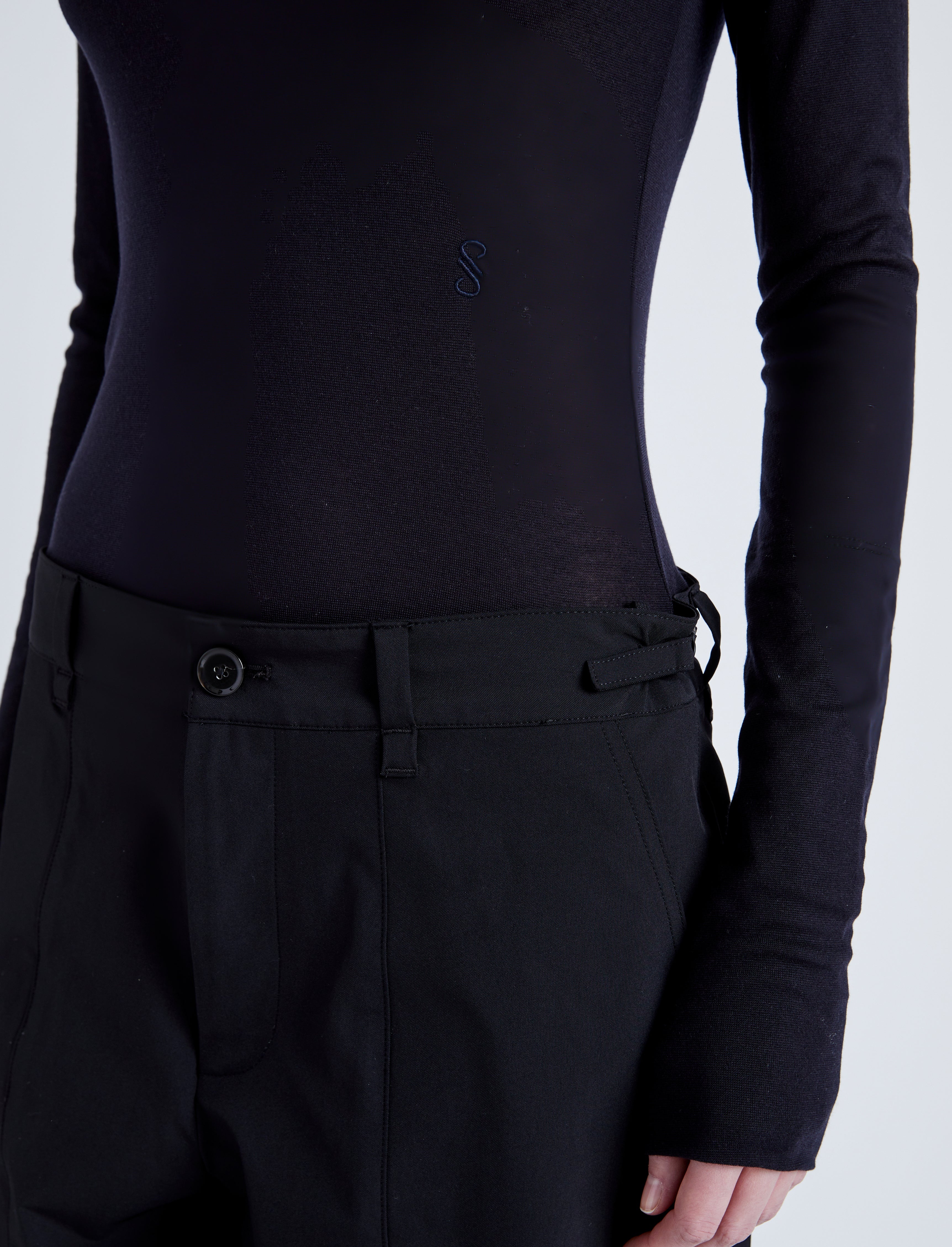 Kaiya Top in Sheer Slub Jersey - 6