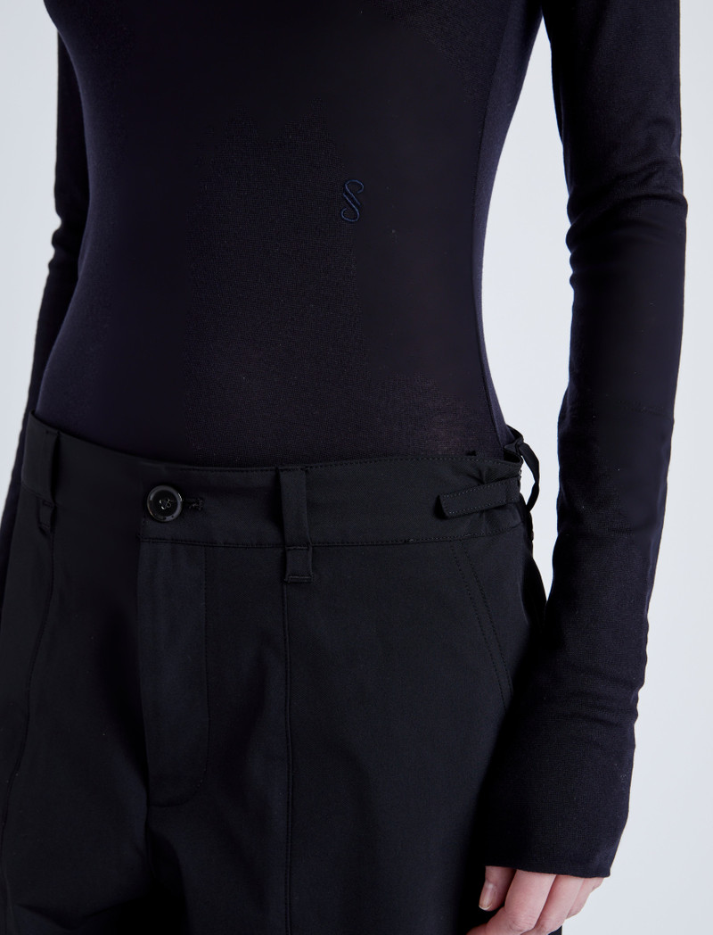 Kaiya Top in Sheer Slub Jersey 6