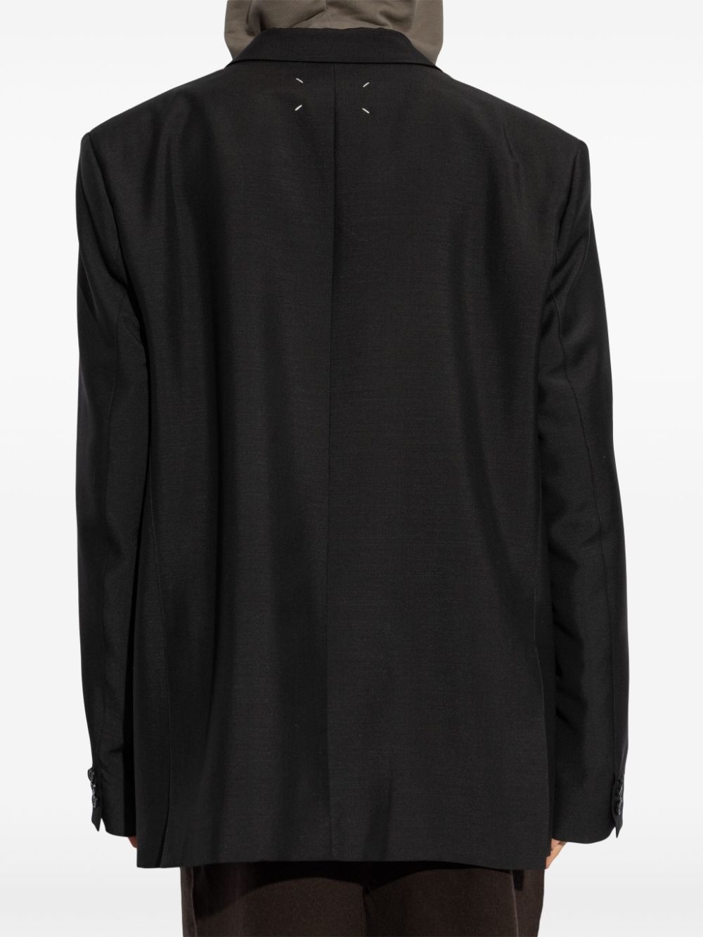 wool blazer - 4