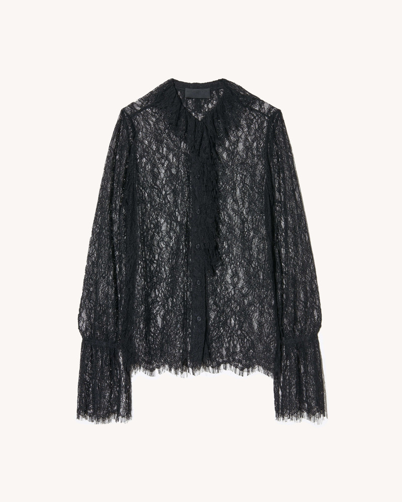 CECILY SILK TOP - 1