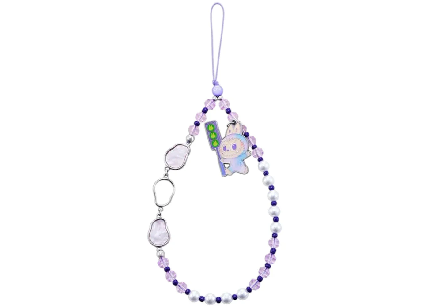 Pop Mart Labubu The Monsters Big into Energy Series Luck Phone Charm - 1