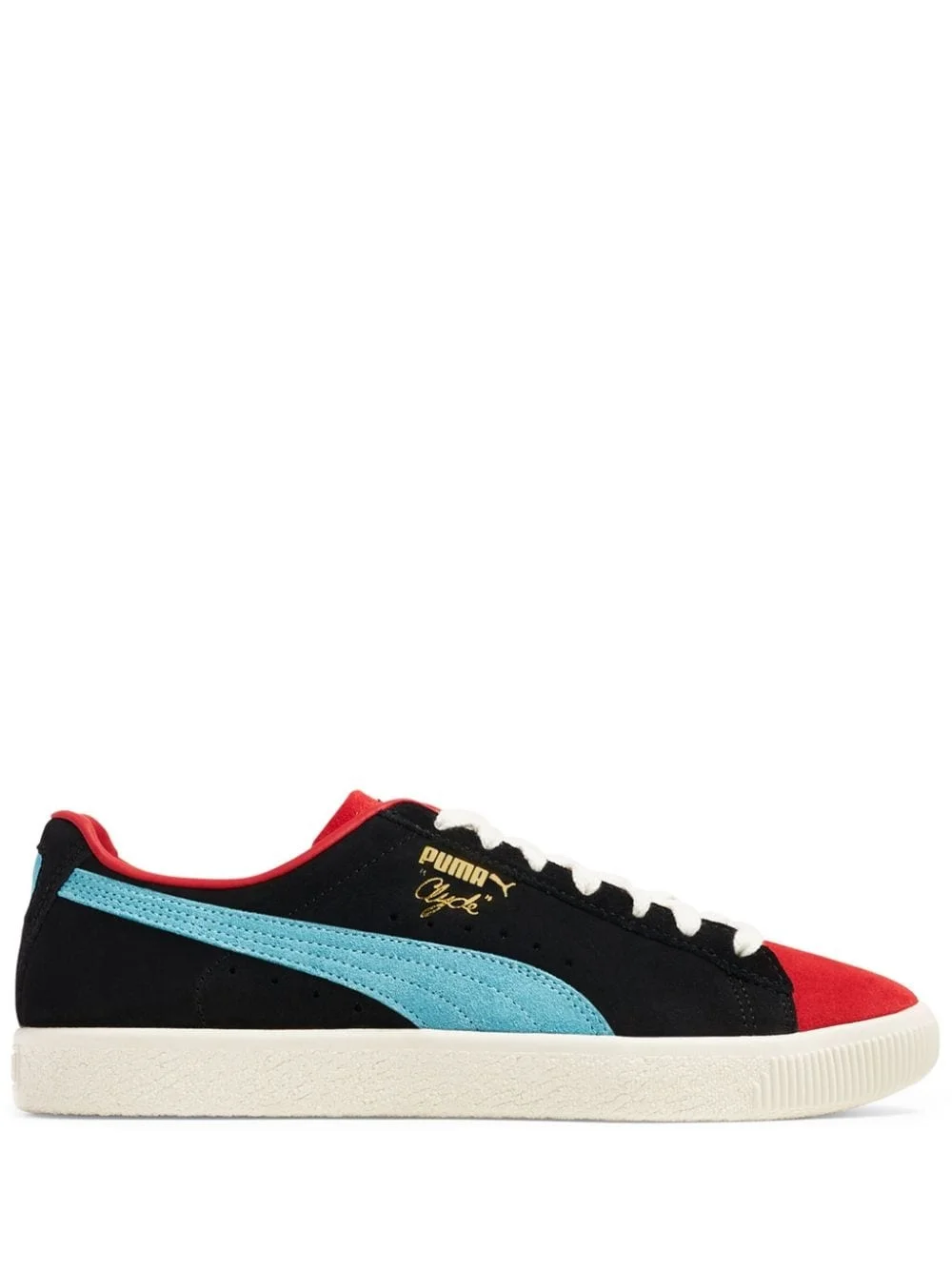 Clyde OG colour-block sneakers - 1