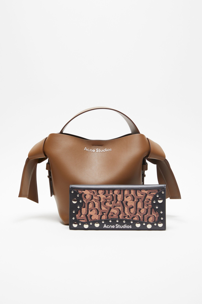 Acne Studios Continental wallet - Pink/black outlook