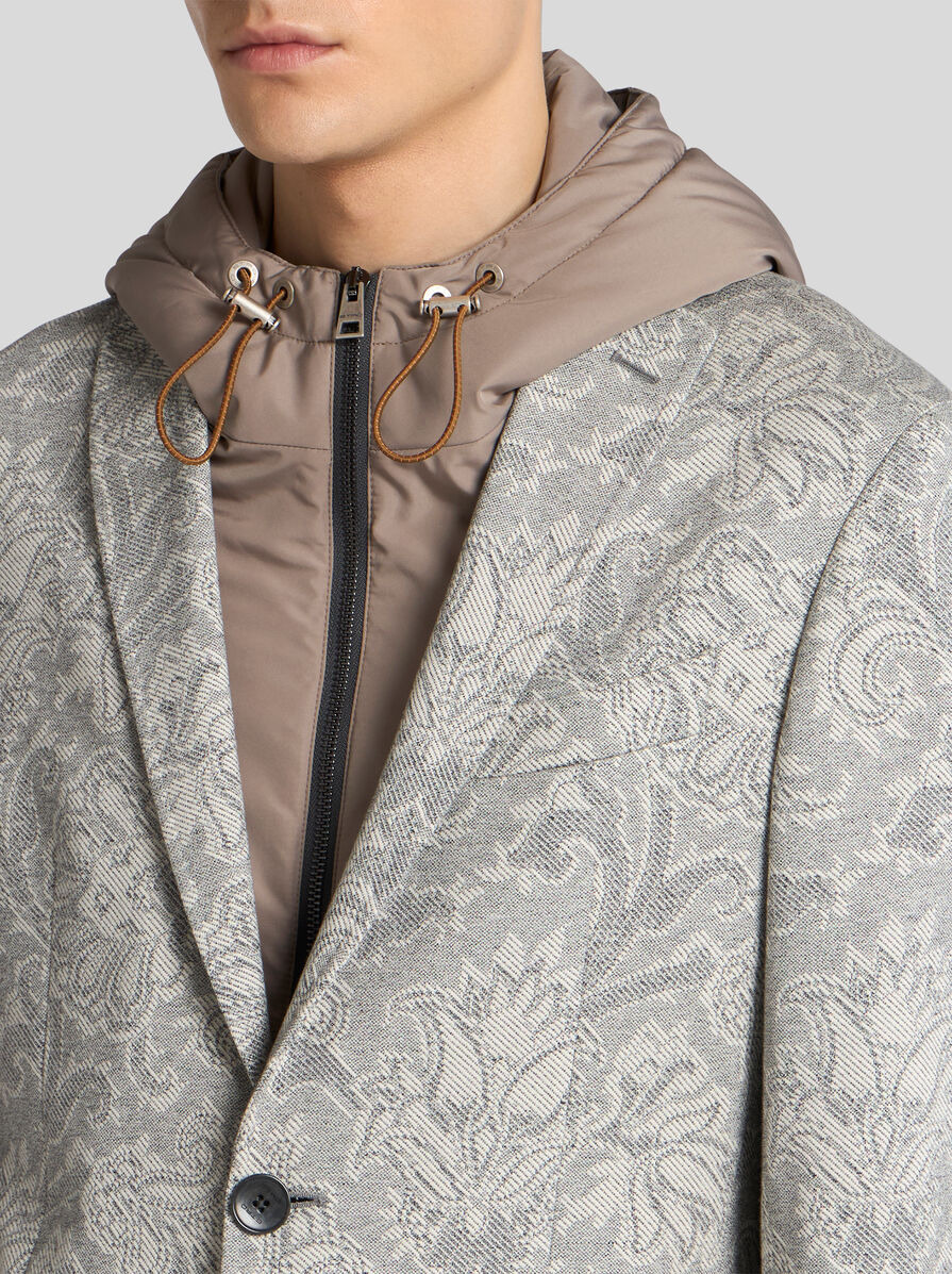 FLORAL BLAZER WITH VEST INSERT - 2
