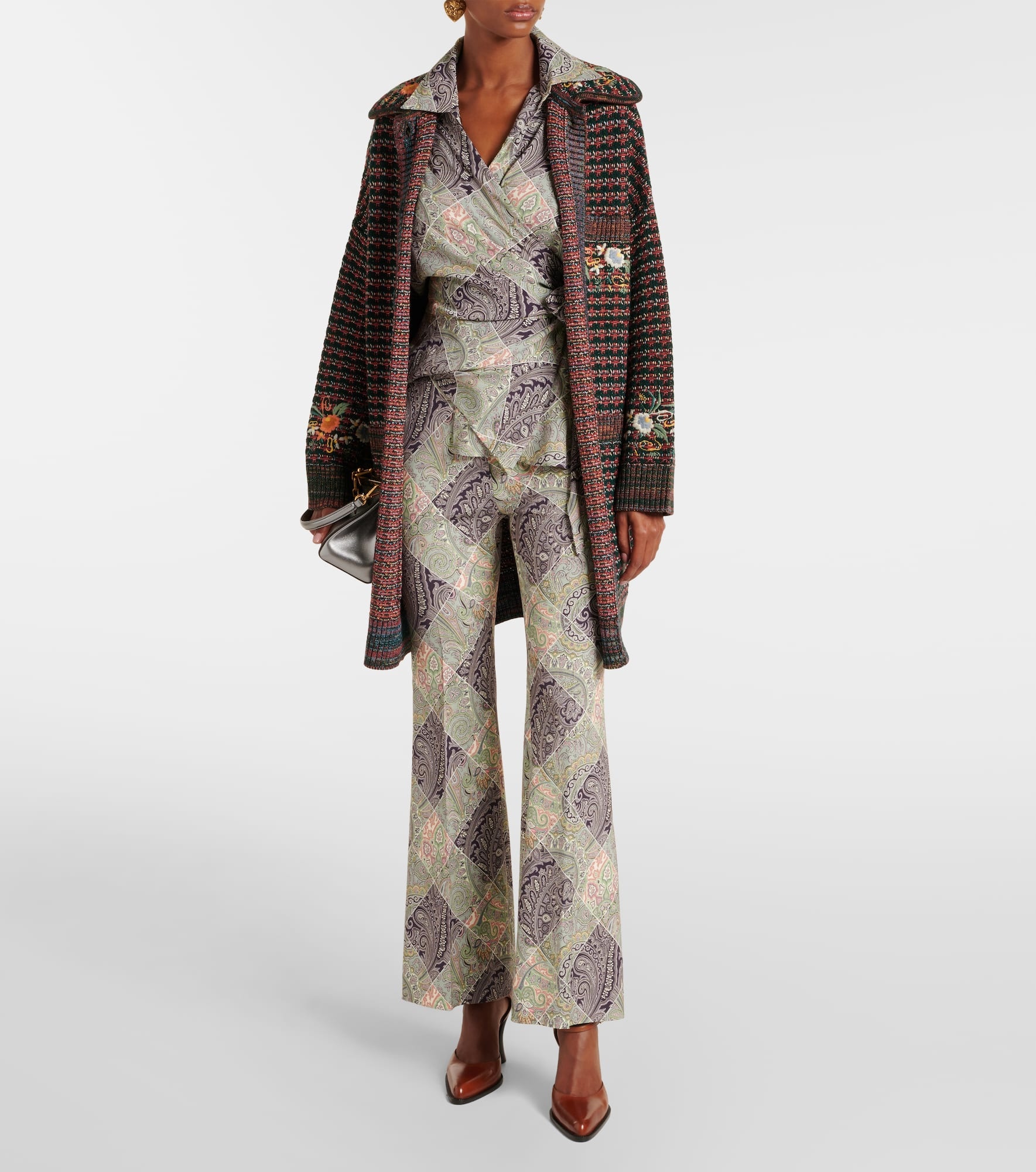 Printed wrap top - 2