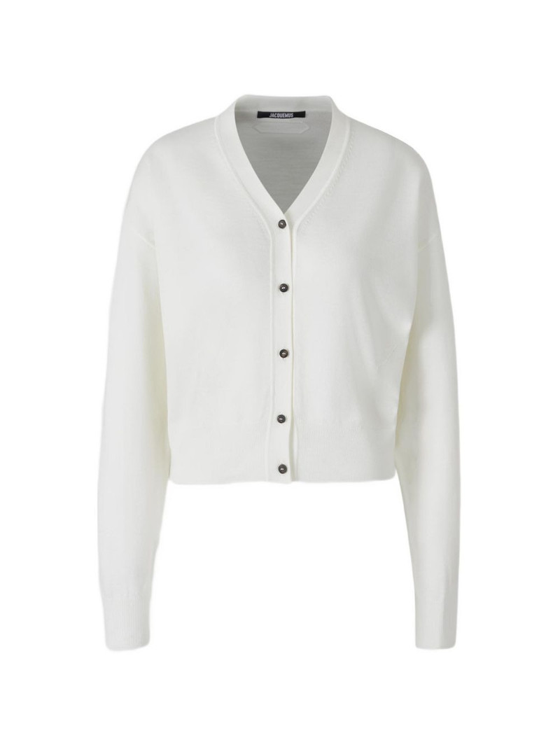 V-neck cardigan 1