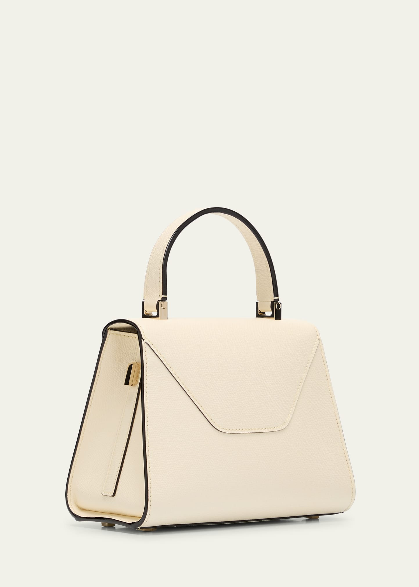 Iside Mini Leather Satchel Bag - 3