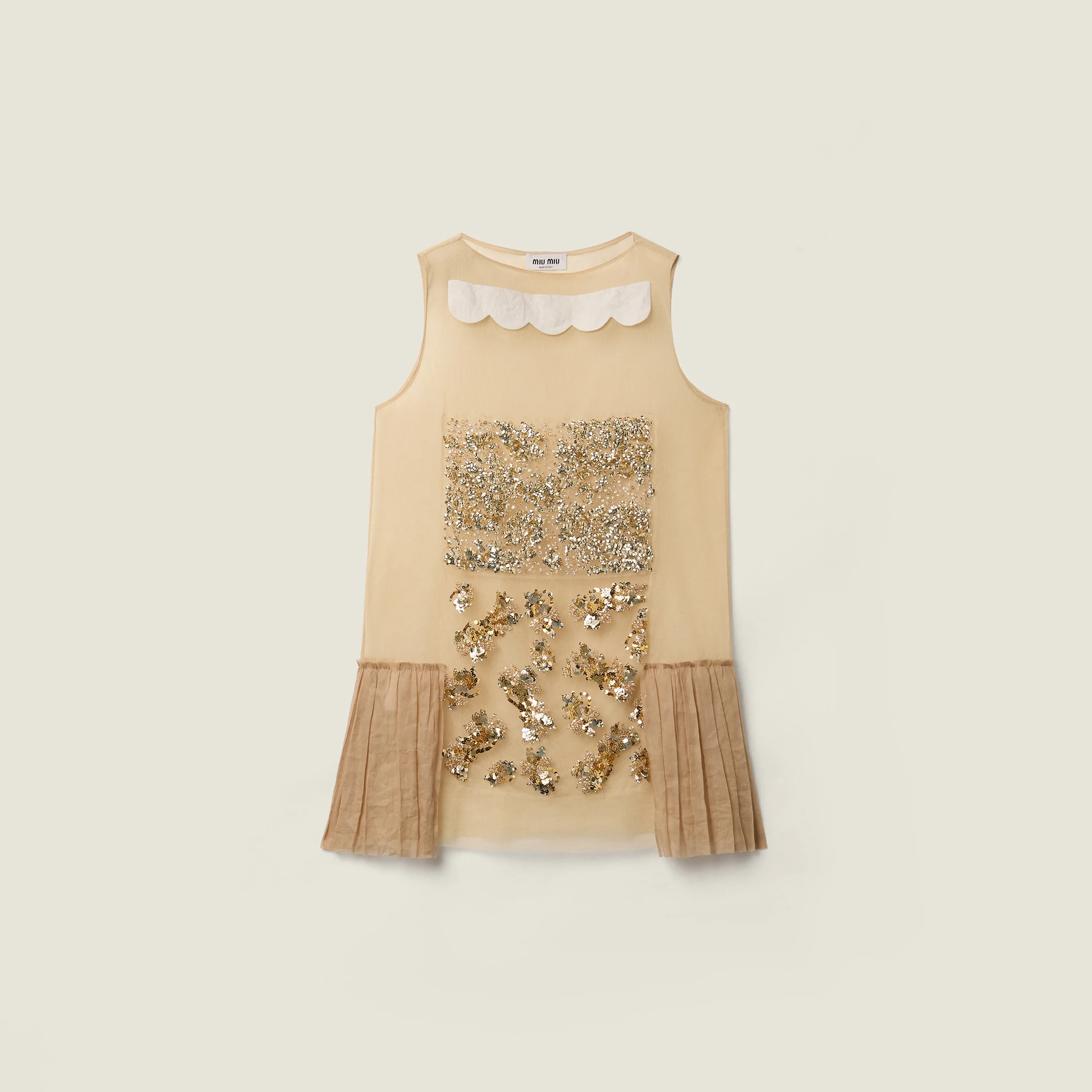 Embellished tulle dress - 1