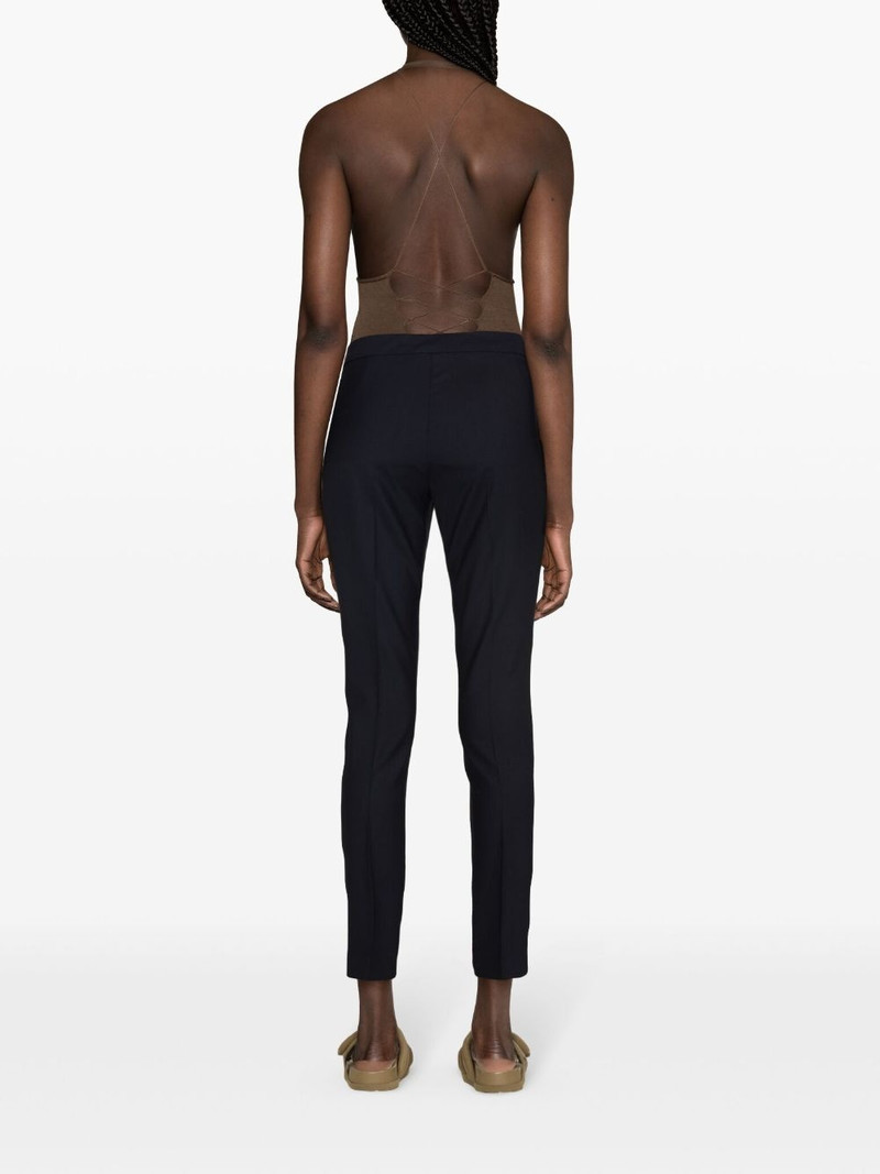 tapered merino-blend trousers 4