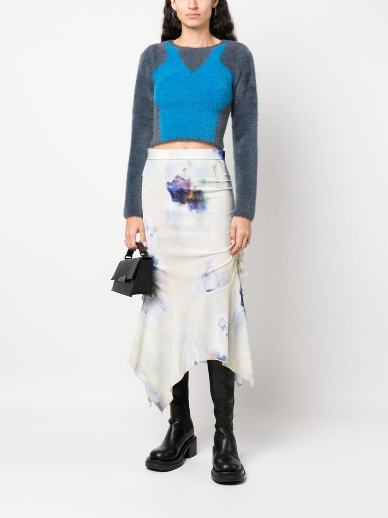 Andersson Bell Erin trompe-l'oeil brushed jumper outlook