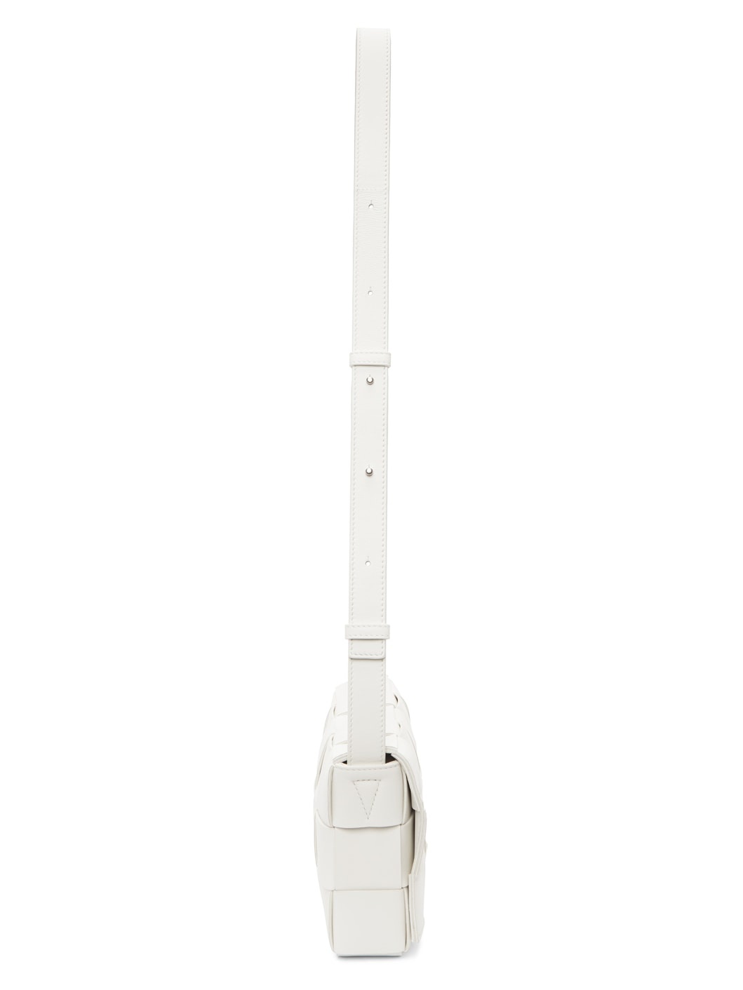 White Cassette Crossbody Bag - 4