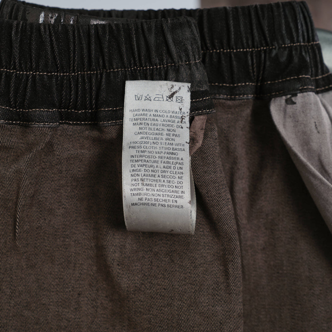 Fog Mini Skirt Bronze Megacrust Denim - 4