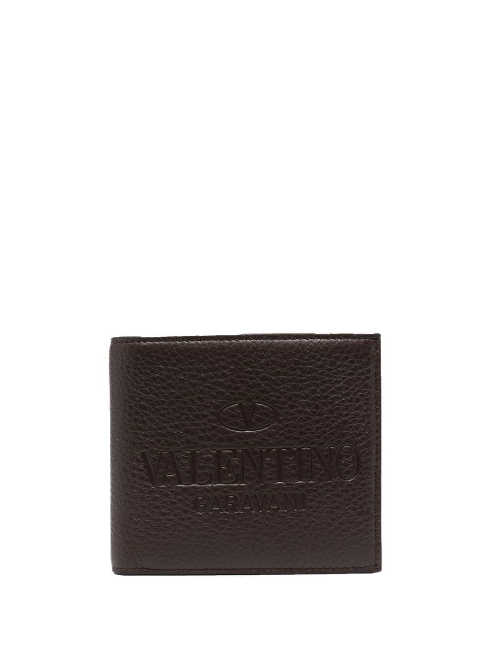 logo-debossed cardholder - 1