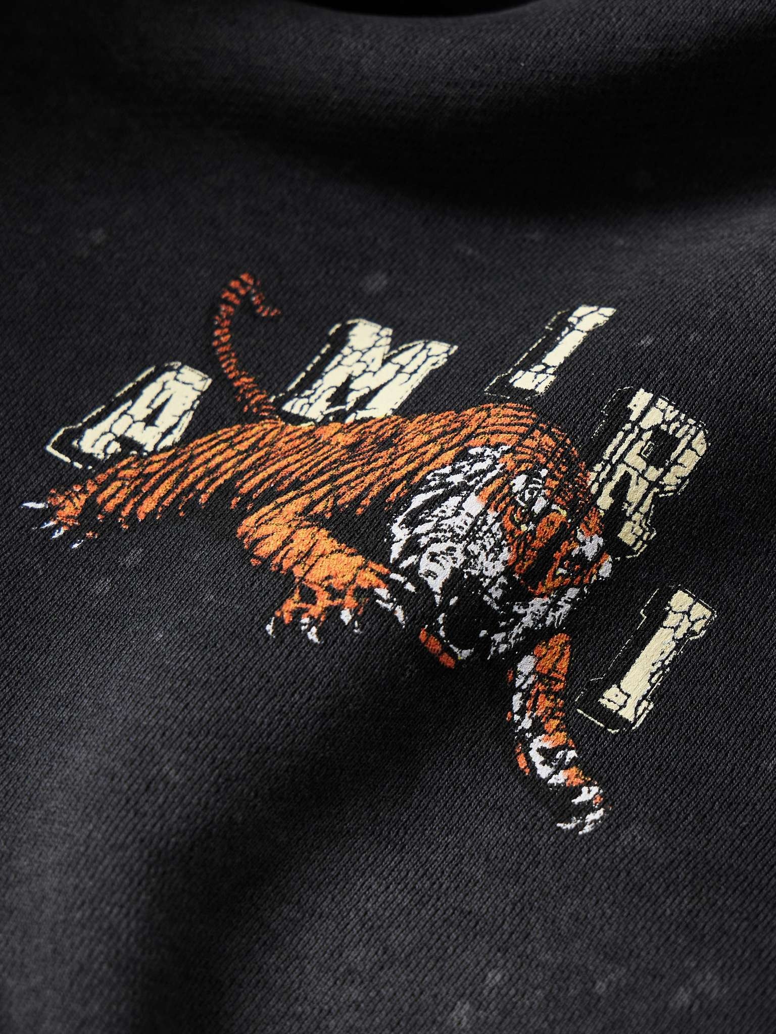 Distressed Logo-Print Cotton-Jersey Hoodie - 4