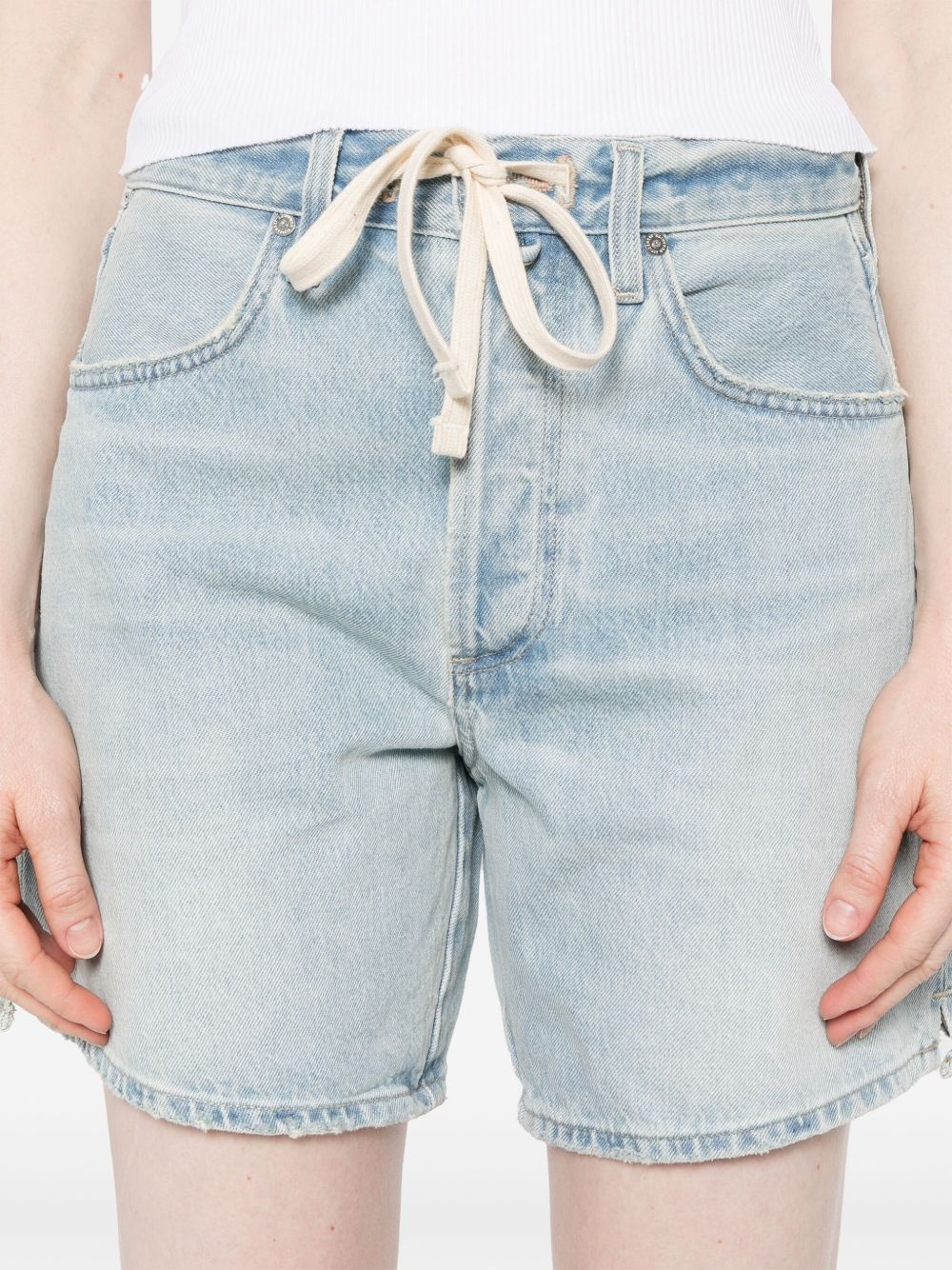 denim shorts - 5