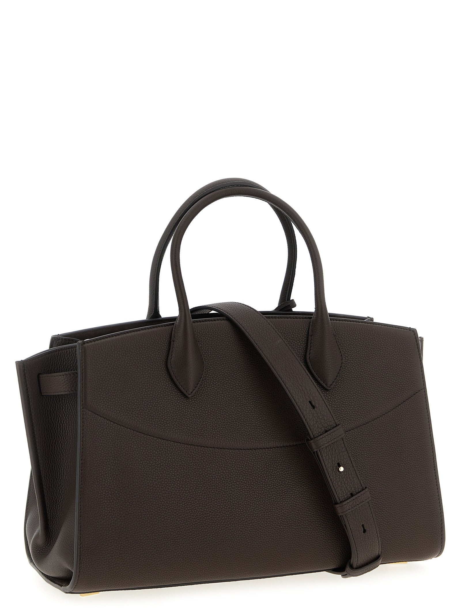 New Ferragamo Studio Soft (L) Hand Bags Brown - 2