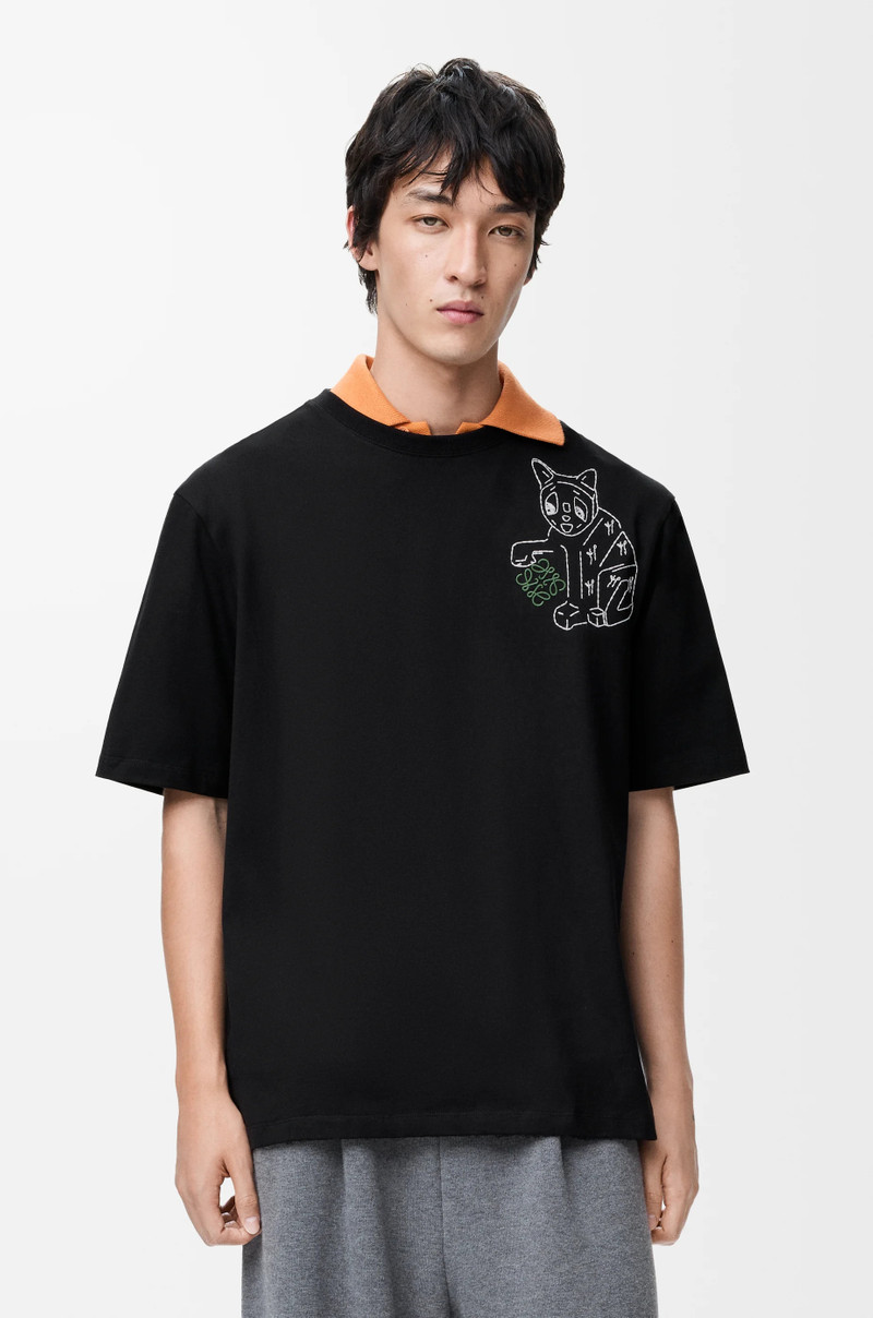 Loose fit T-shirt in cotton 3