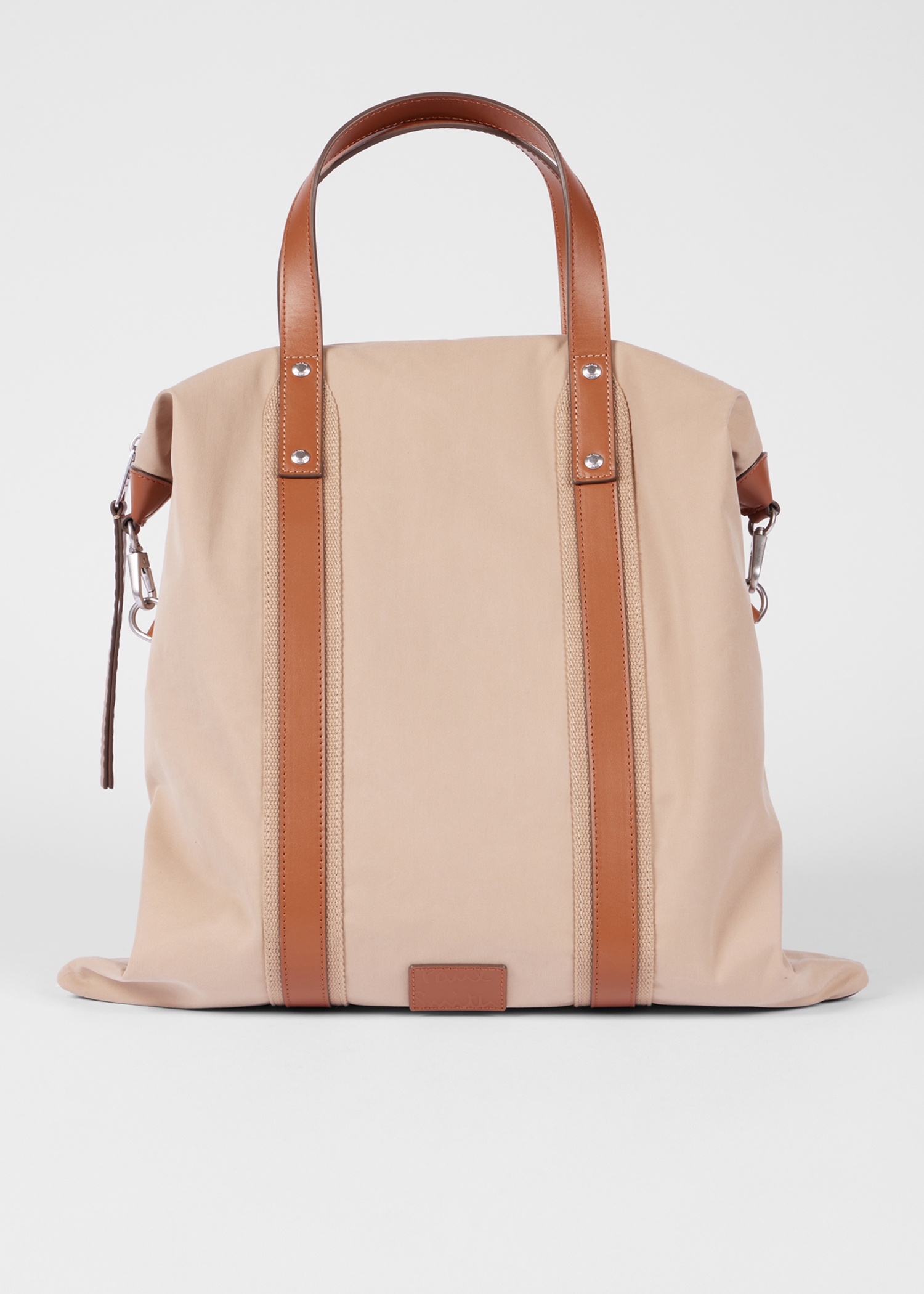 Ecru Duffle Tote Bag - 2