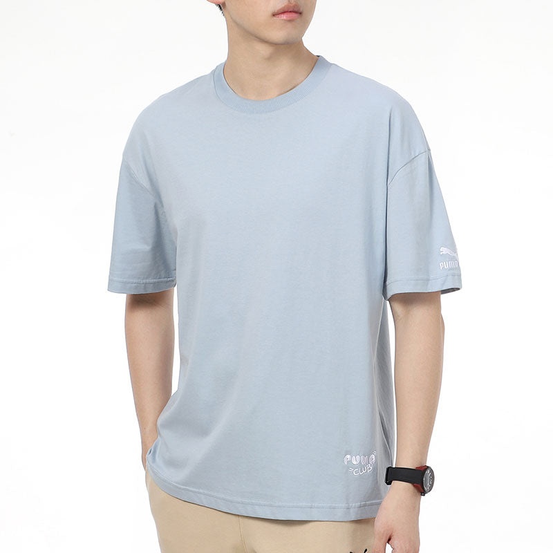 PUMA Club T-Shirt 'Blue' 533104-61 - 5