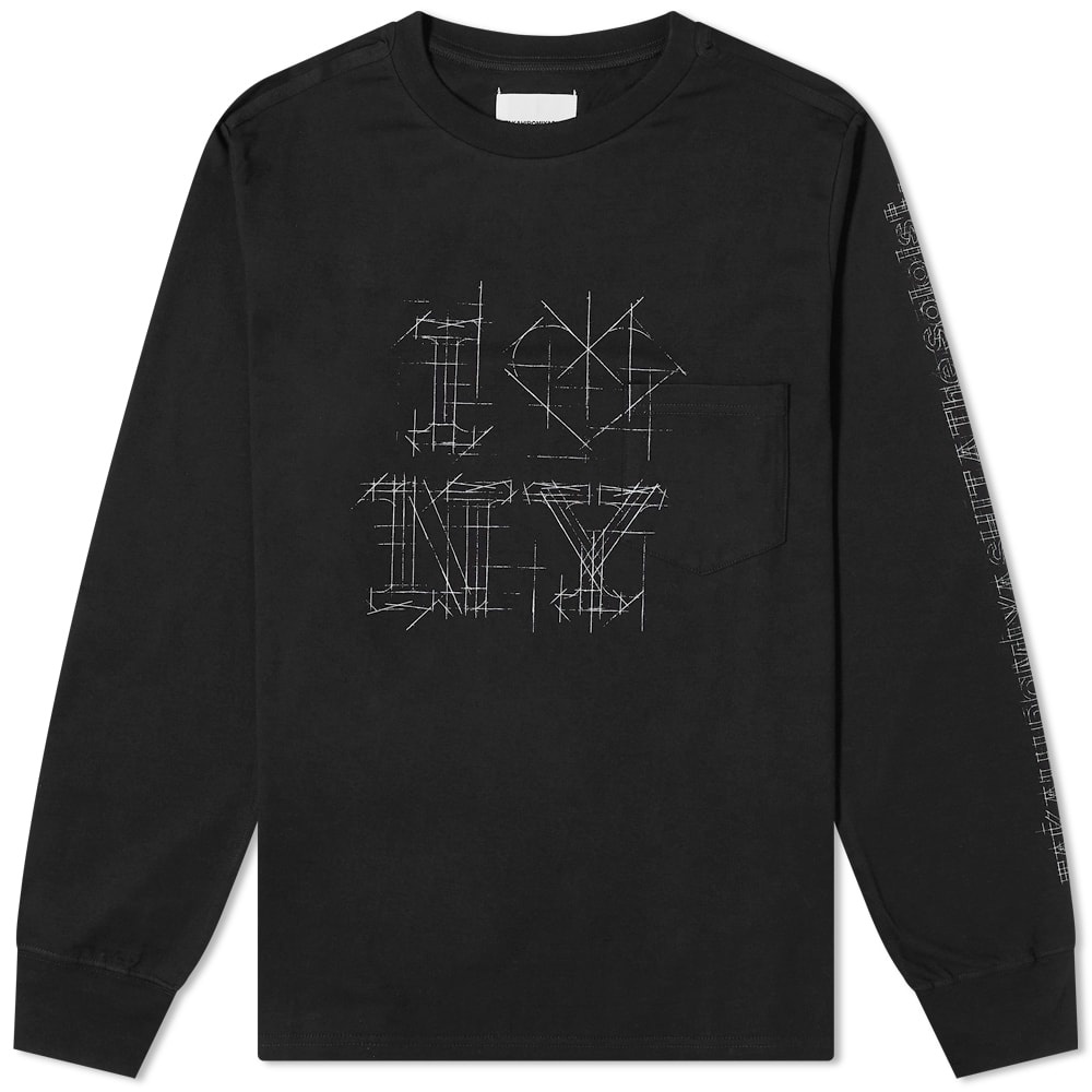 TAKAHIROMIYASHITA TheSoloist. Long Sleeve I Love NY Tee - 1