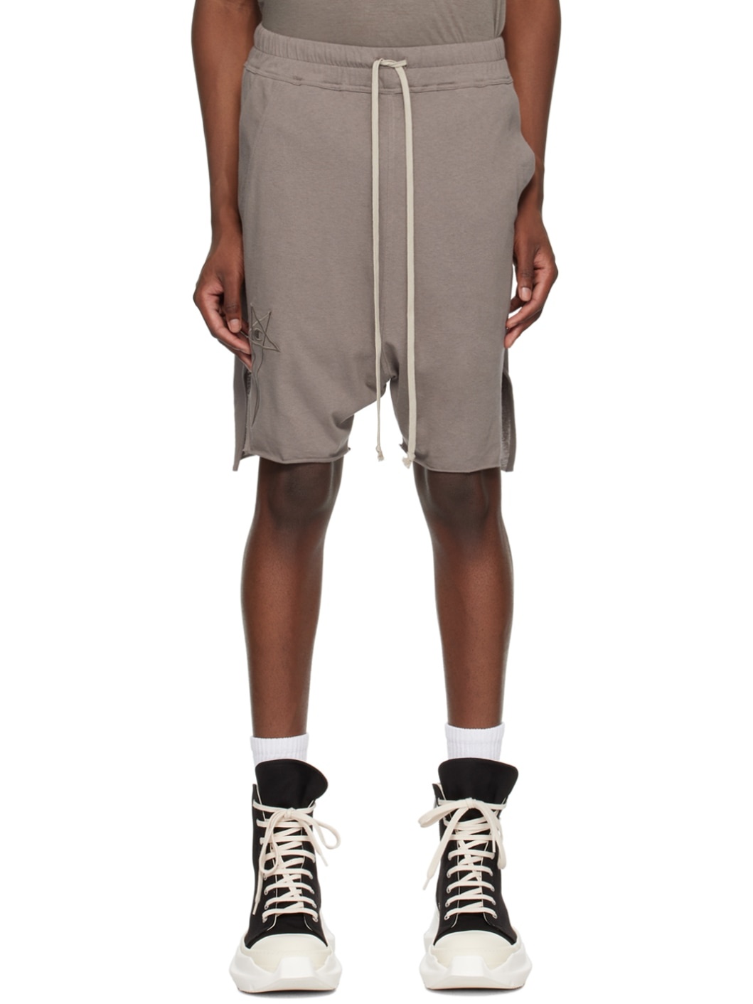 Gray Champion Edition Beveled Pods Shorts - 1