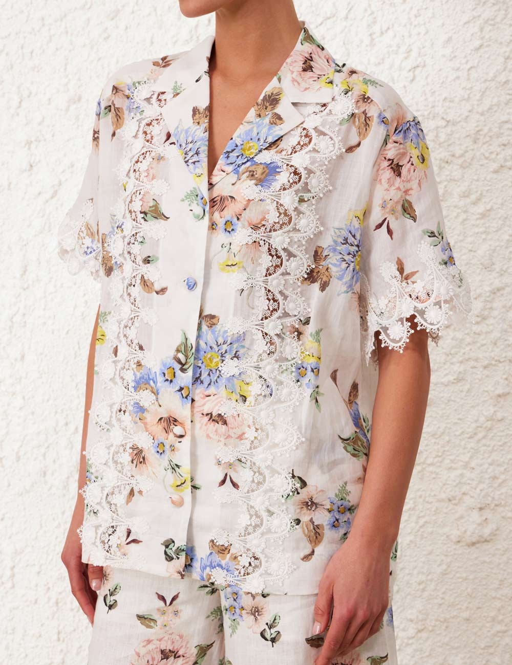 APPLIQUE OVERSIZED SHIRT - 2