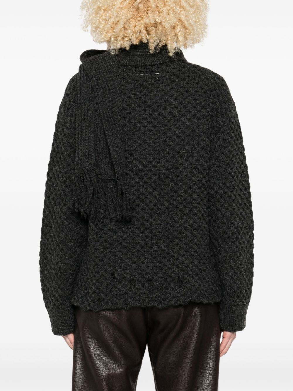 chunky-knit sweater - 4