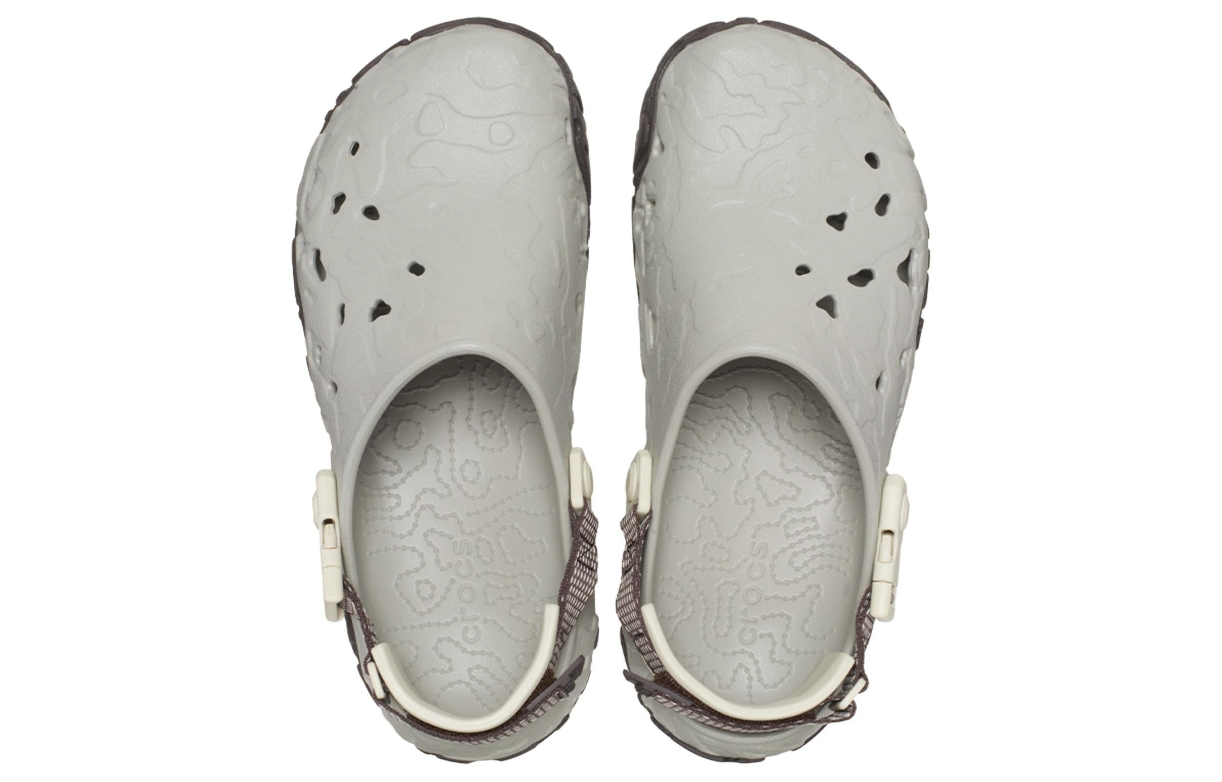 Crocs All Terrain Atlas Clogs 'Grey Black' 208391-1LN - 4
