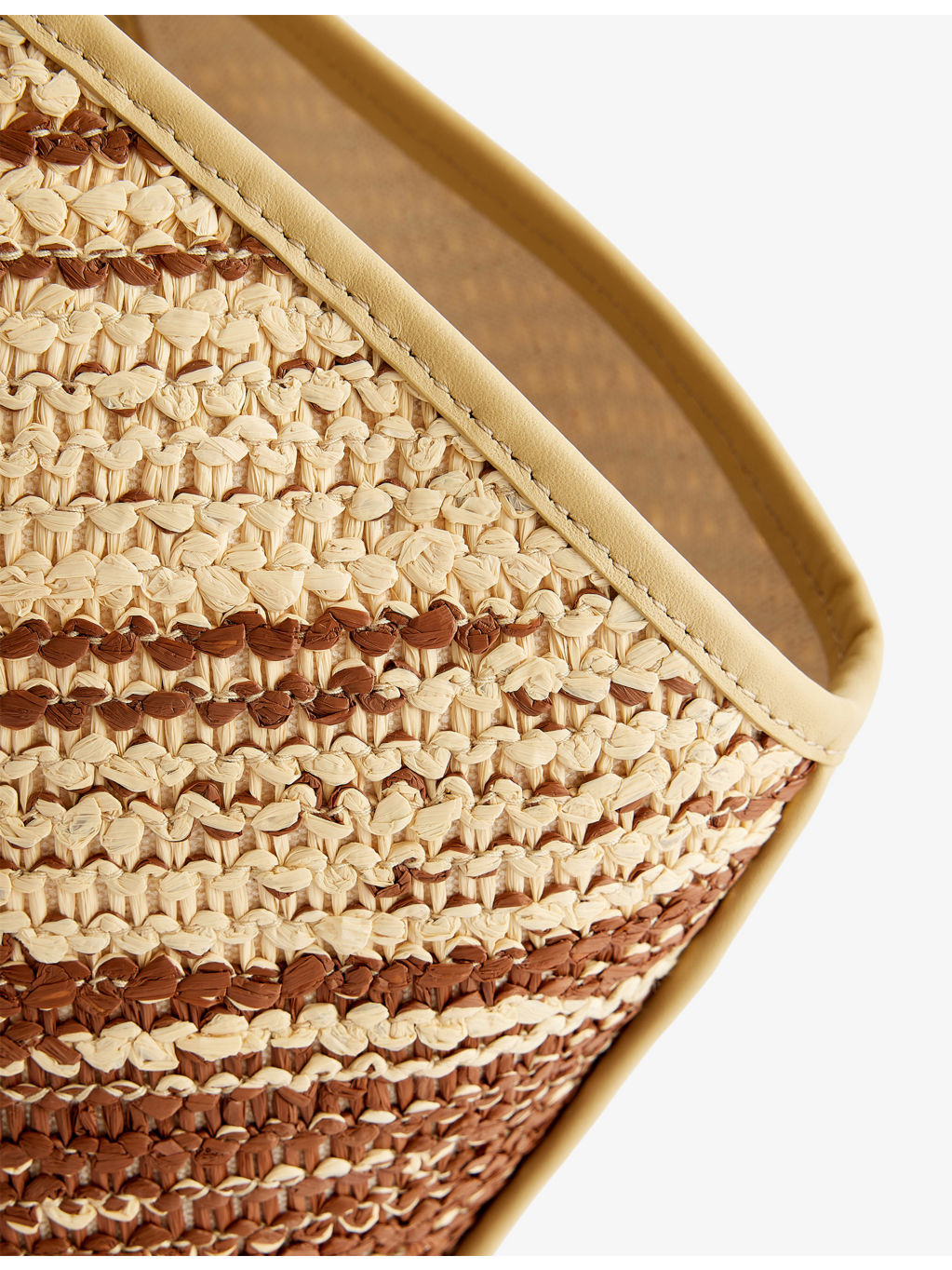 Castell Raffia Knotted-Handle Raffia Tote Bag - 3