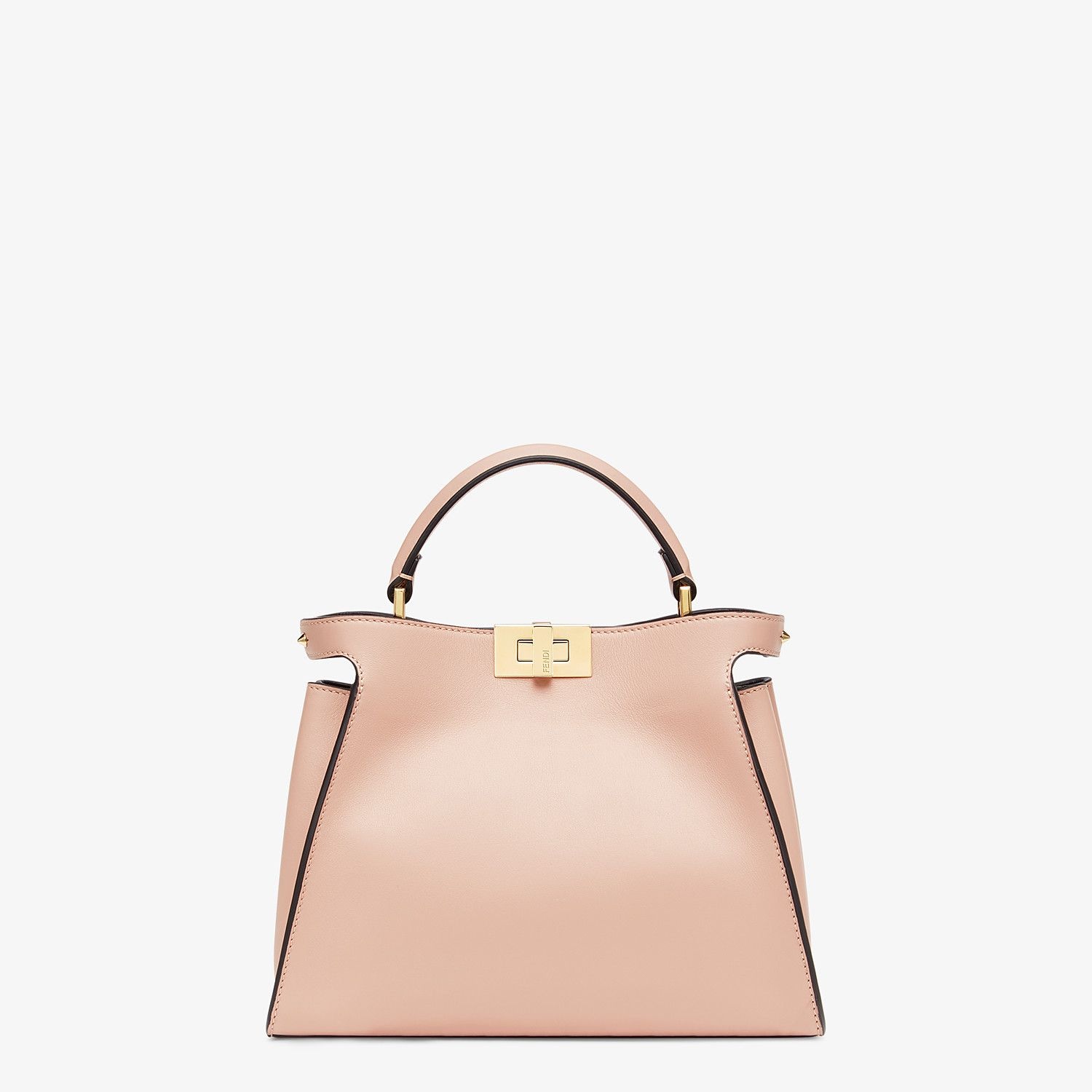 Pink leather bag - 1