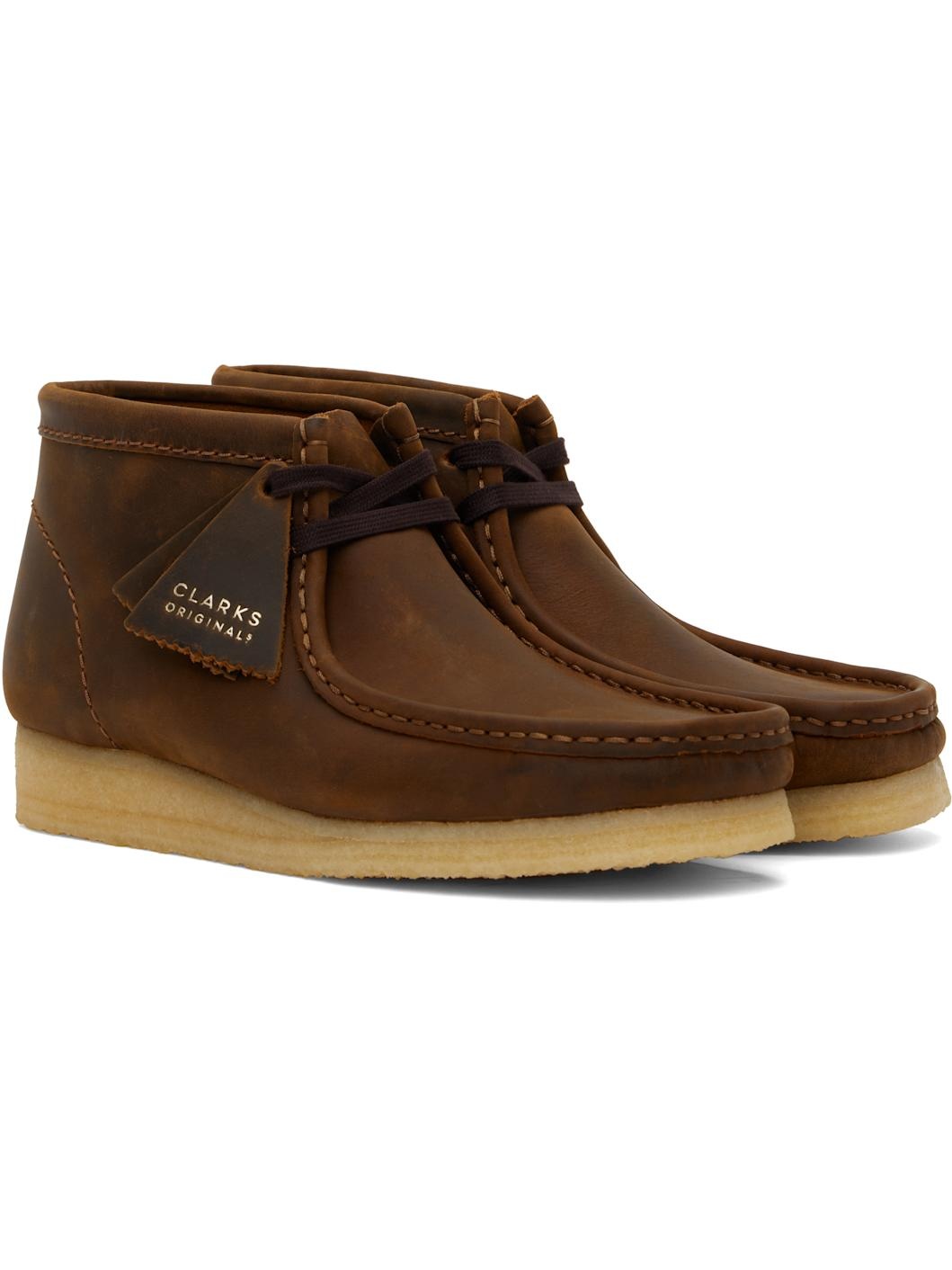 Brown Wallabee Desert Boots - 4