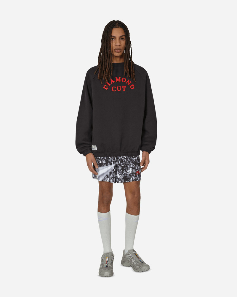 umbro Raglan Crewneck Sweatshirt Black outlook