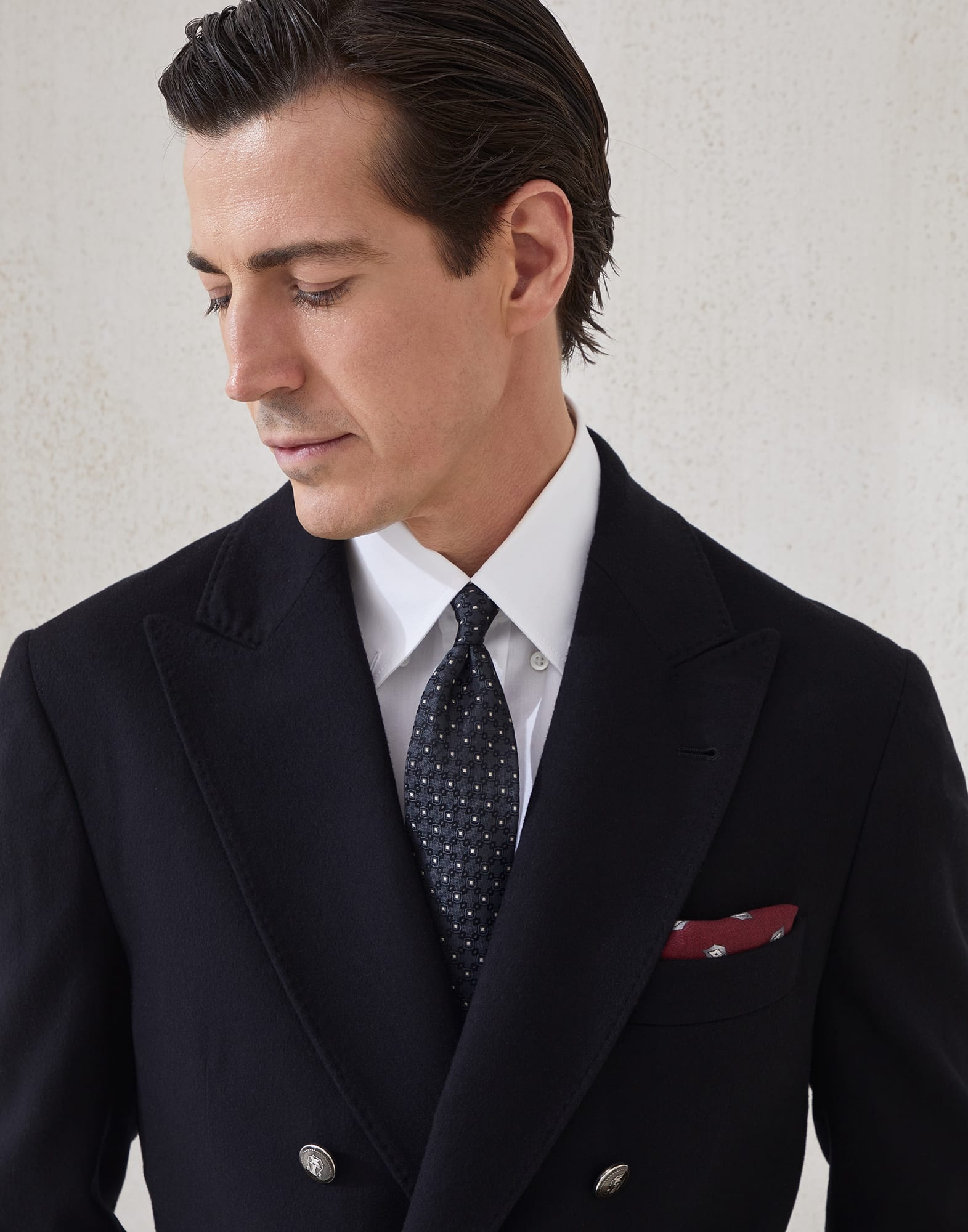 Silk jacquard tie - 3