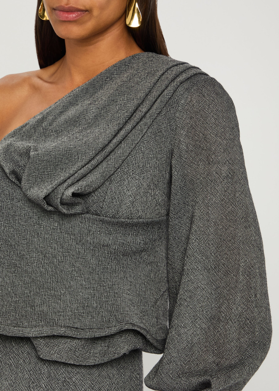 Emilia Wickstead Alida Draped Wool top - 4