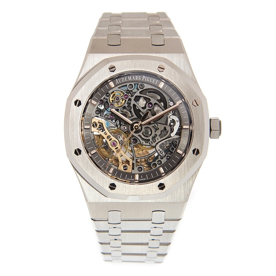 Audemars Piguet Royal Oak Slate Grey Skeleton Dial Automatic Men's Watch 15407ST.OO.1220ST.01 - 2