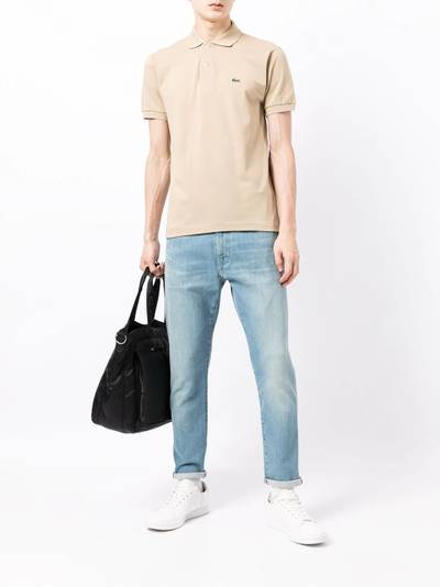 LACOSTE chest logo-patch polo shirt outlook