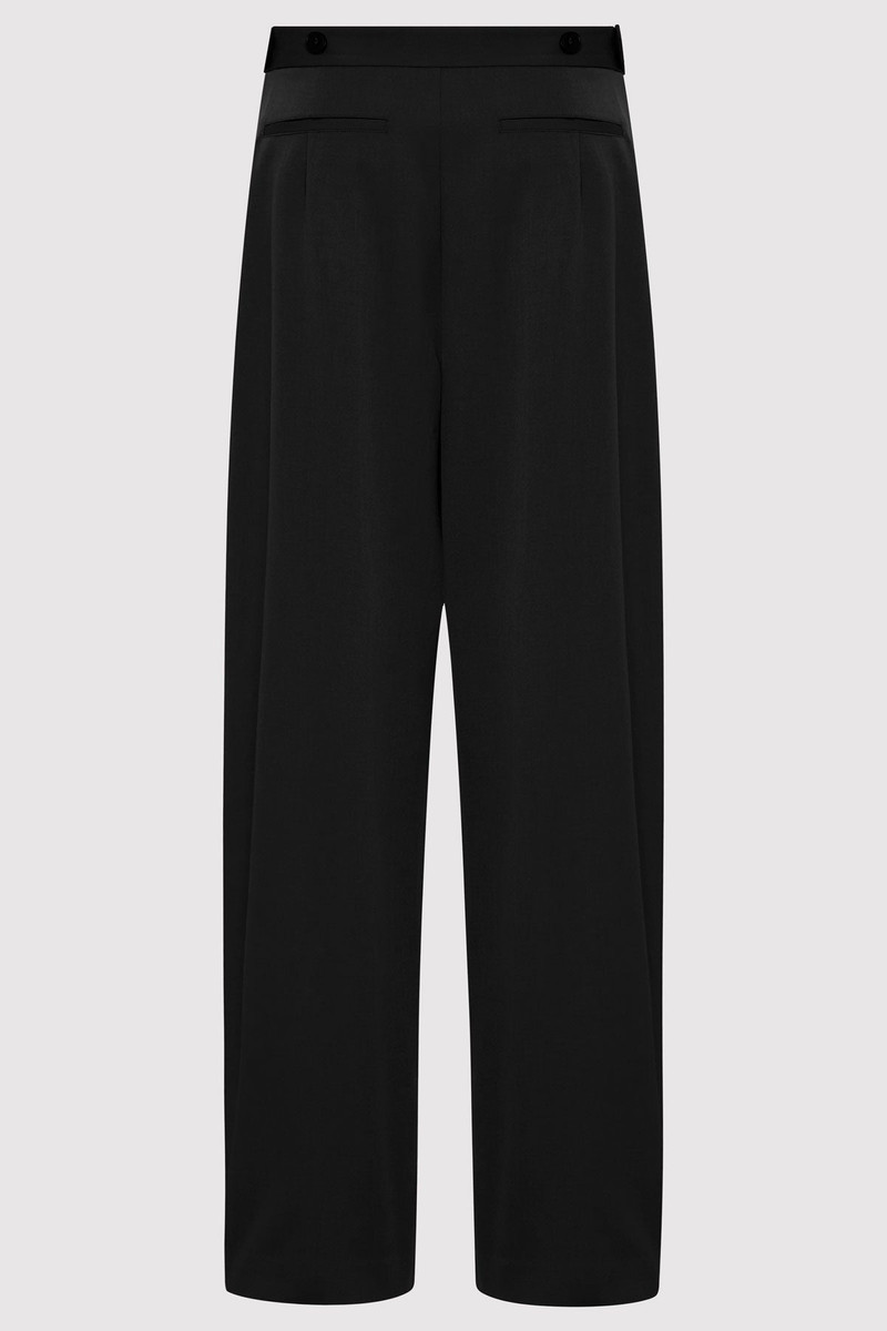 ST. AGNI Adjustable Pants - Black outlook