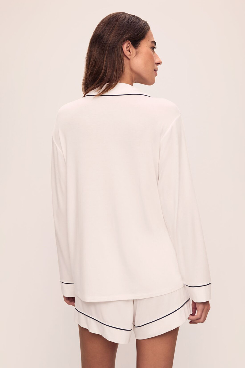 eberjey Gisele TENCEL™ Modal Relaxed Long Sleeve Short PJ Set outlook