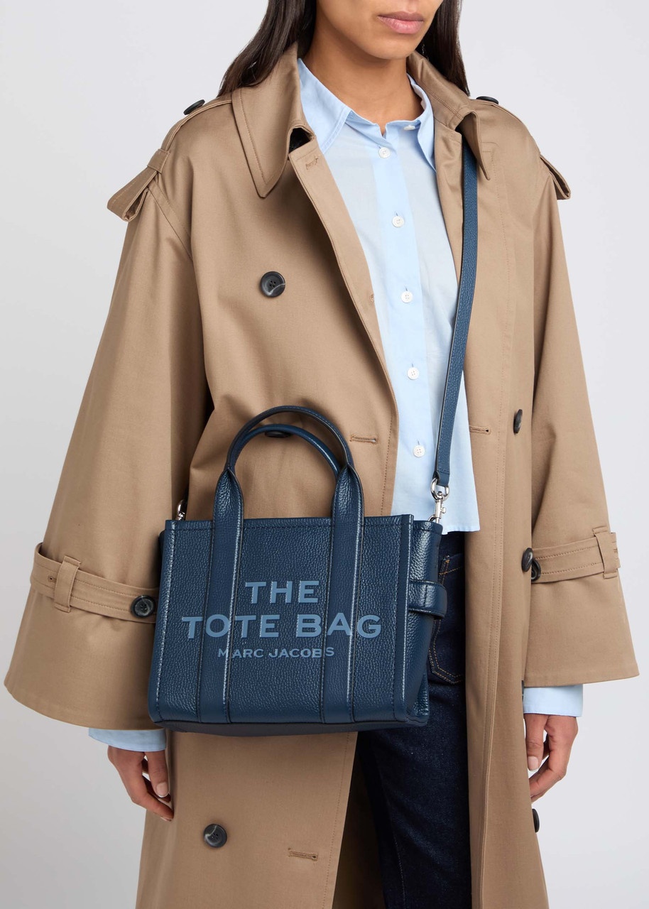 Marc Jacobs The Small Tote Grained Leather Tote - 5