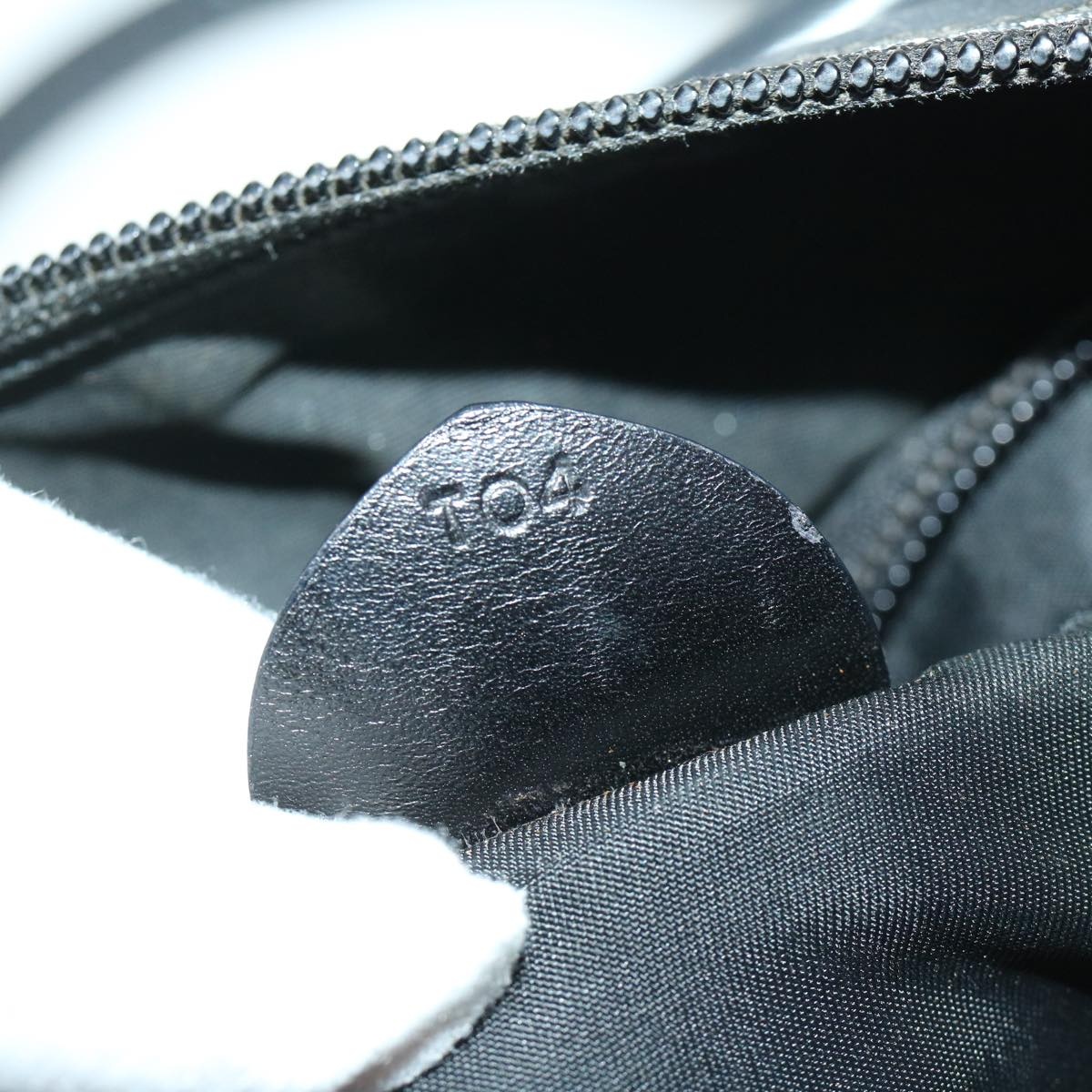 CELINE Hand Bag Nylon Black - 12