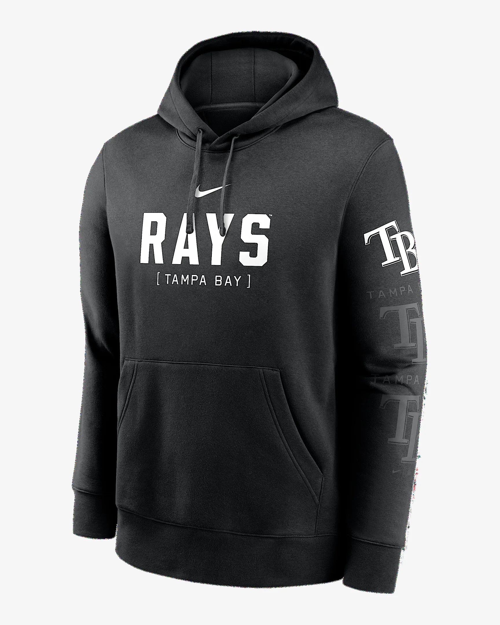 Tampa Bay Rays Fashion Club Men's Nike MLB Pullover Hoodie - 1