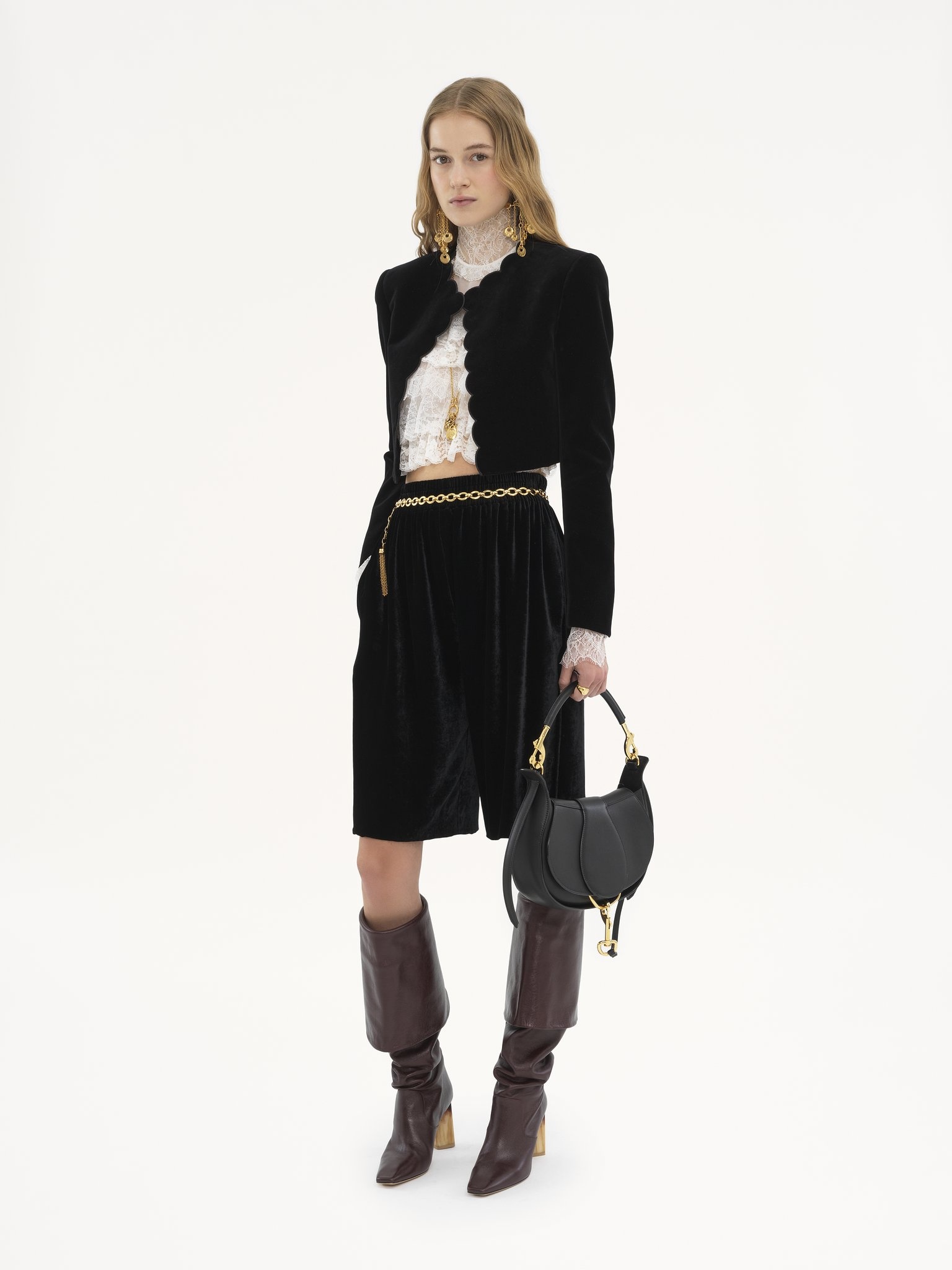 CHLOÉ RIDE SHOULDER BAG IN SOFT LEATHER - 7
